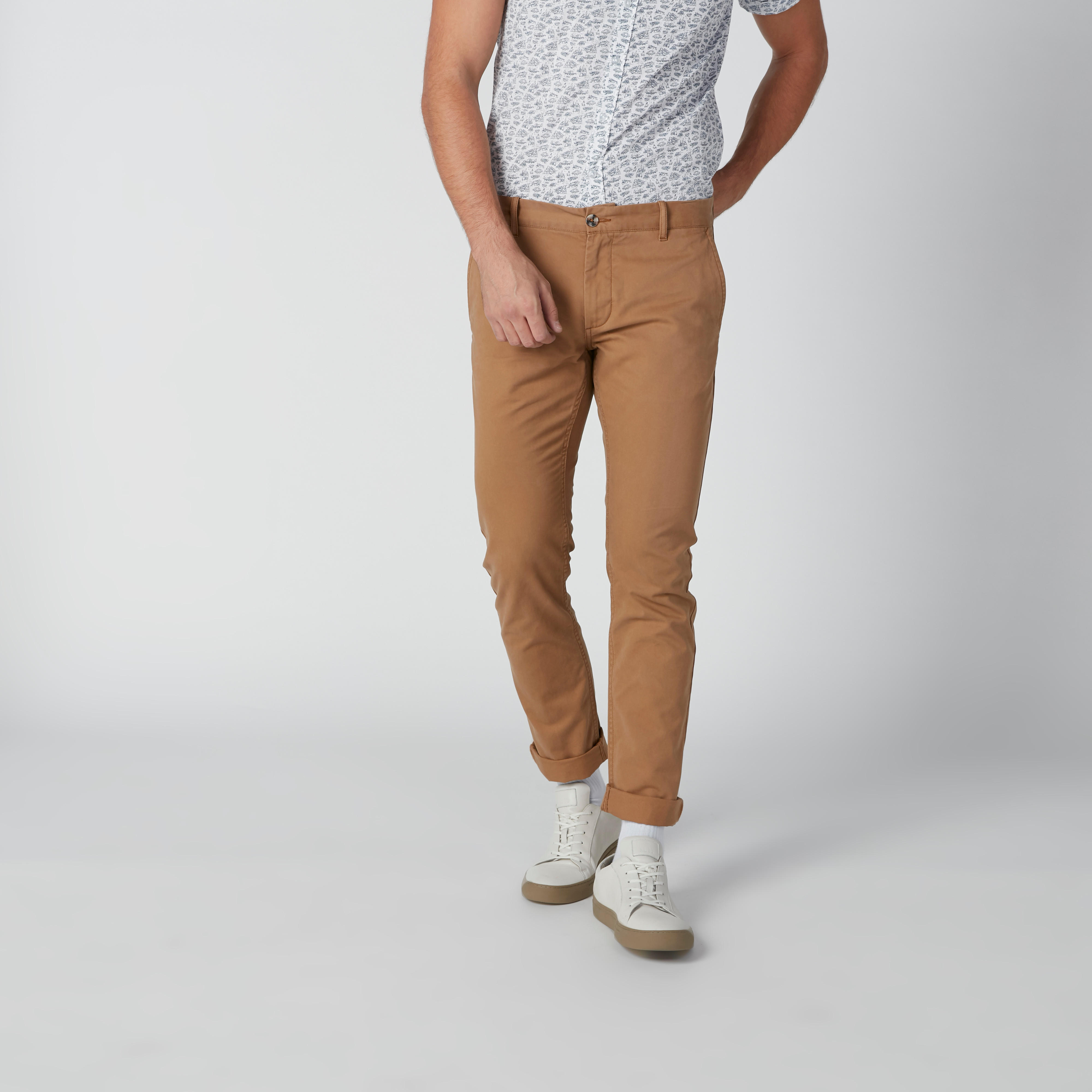 بنطال شينو طويل بقصّة سليم وجيوب-men-clothing-bottoms-trousersandchinos-trousers-image-4