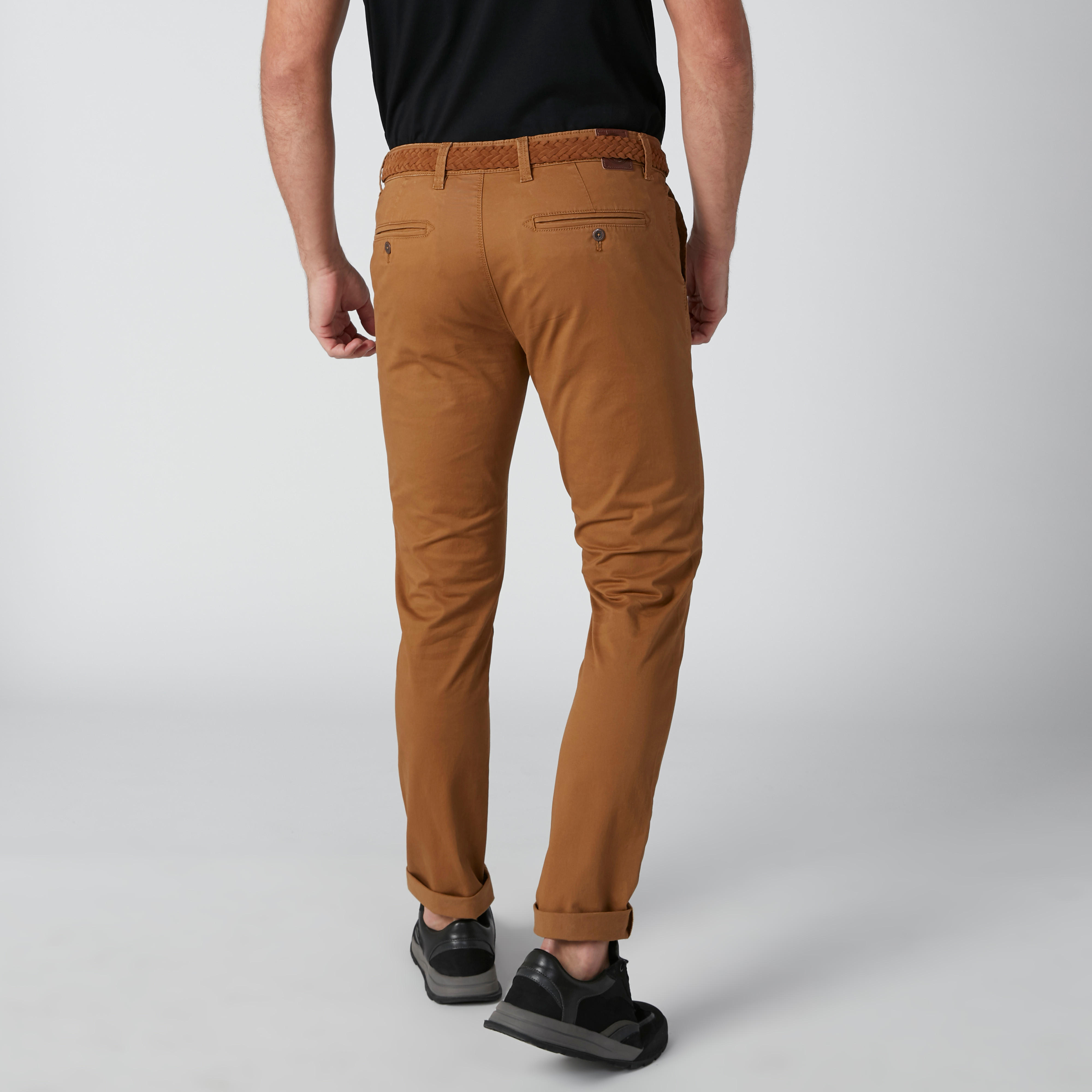 بنطال شينو سادة بسحّاب إغلاق وجيوب-men-clothing-bottoms-trousersandchinos-trousers-image-3