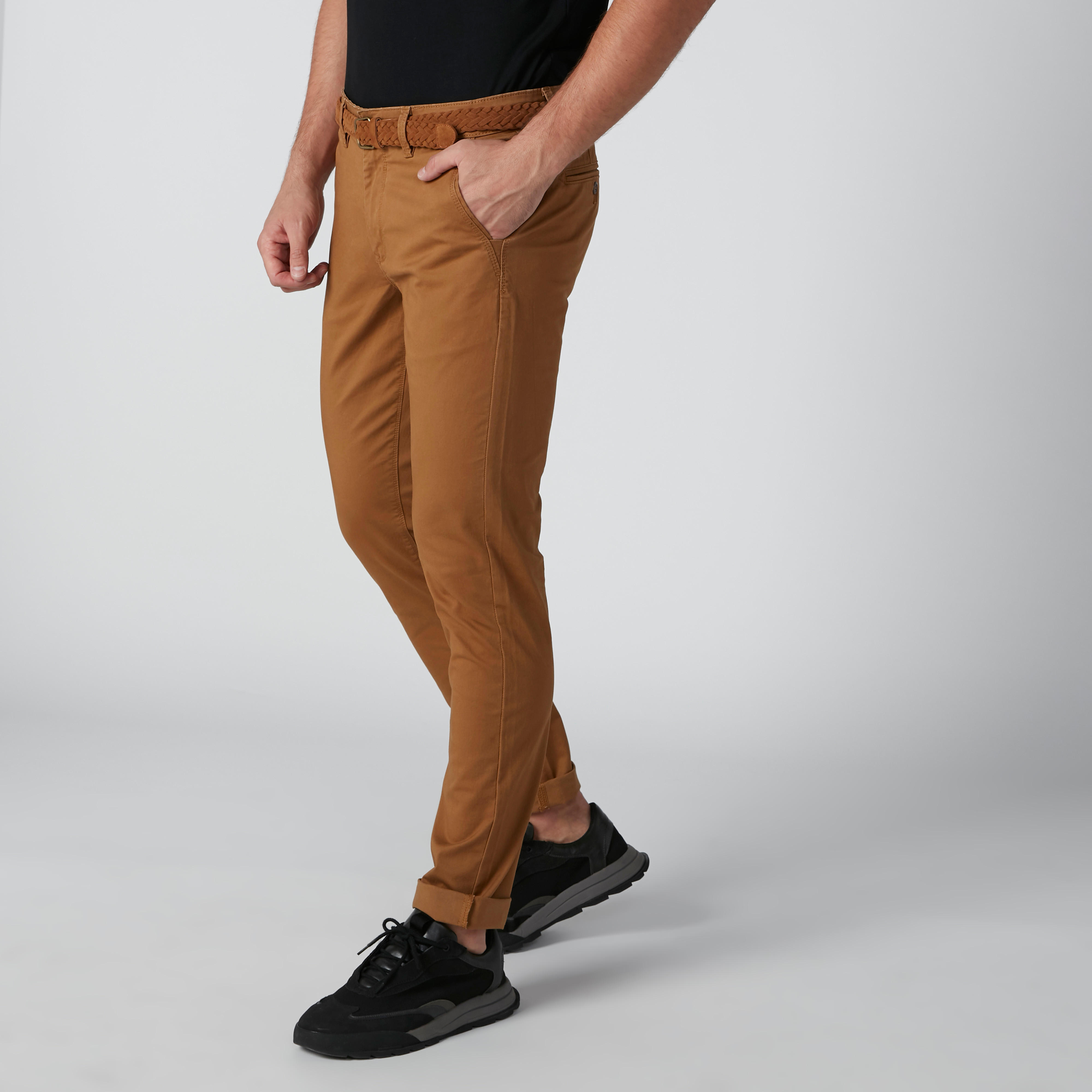 بنطال شينو سادة بسحّاب إغلاق وجيوب-men-clothing-bottoms-trousersandchinos-trousers-image-4