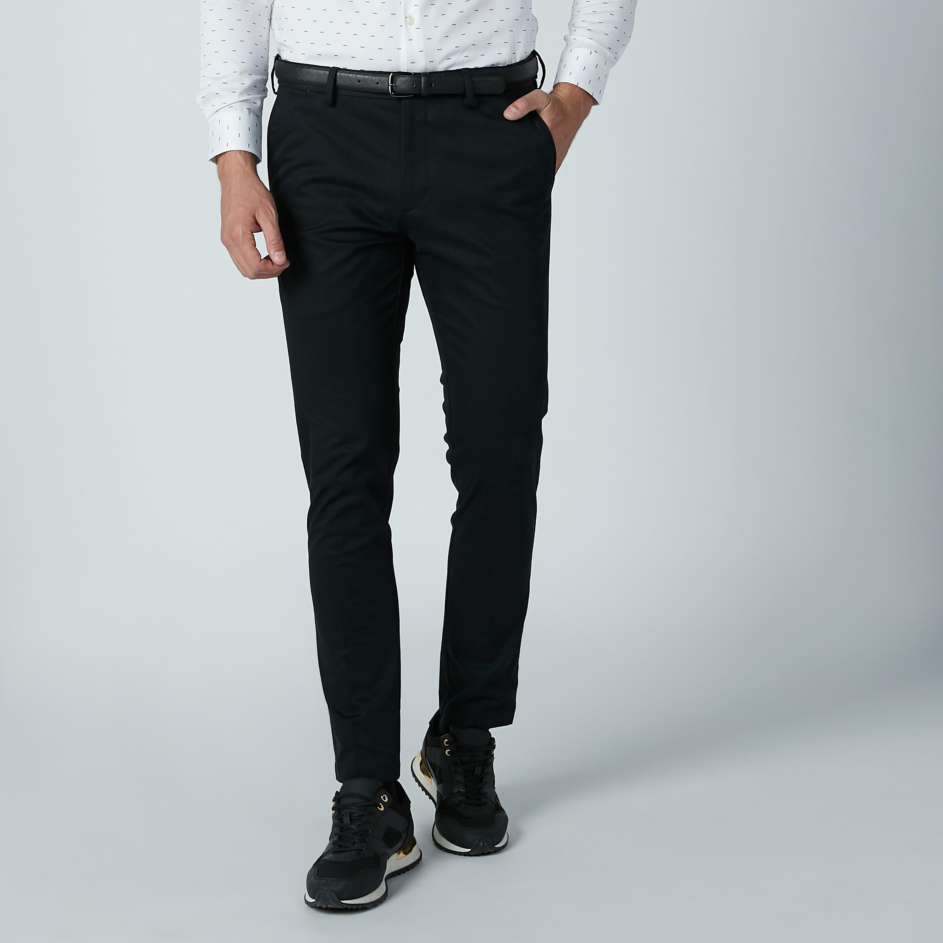 بنطال رسمي سادة بجيوب-men-clothing-bottoms-trousersandchinos-trousers-image-1