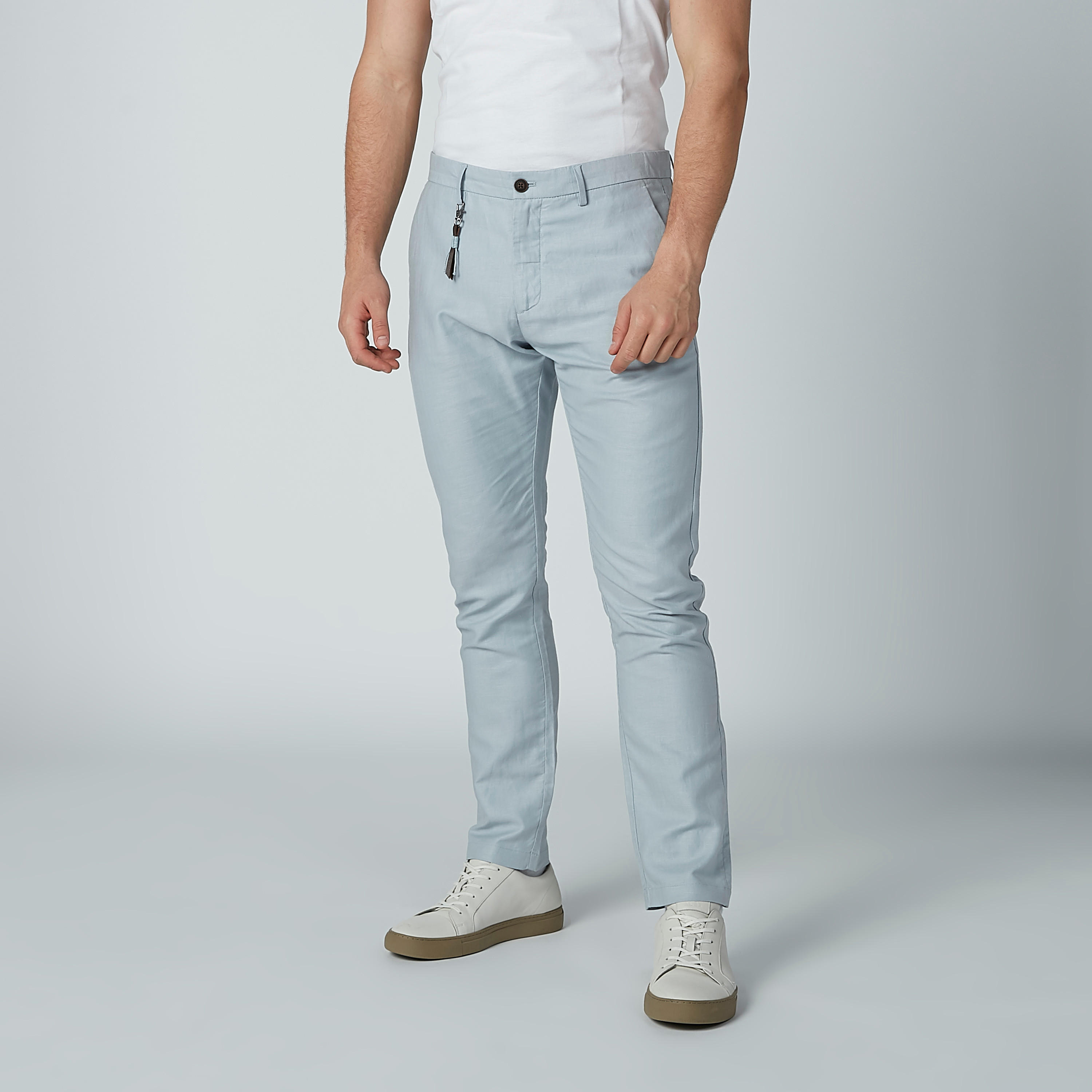 بنطلون مستدام سليم بخصر متوسط الارتفاع وجيوب -men-clothing-bottoms-trousersandchinos-trousers-image-4