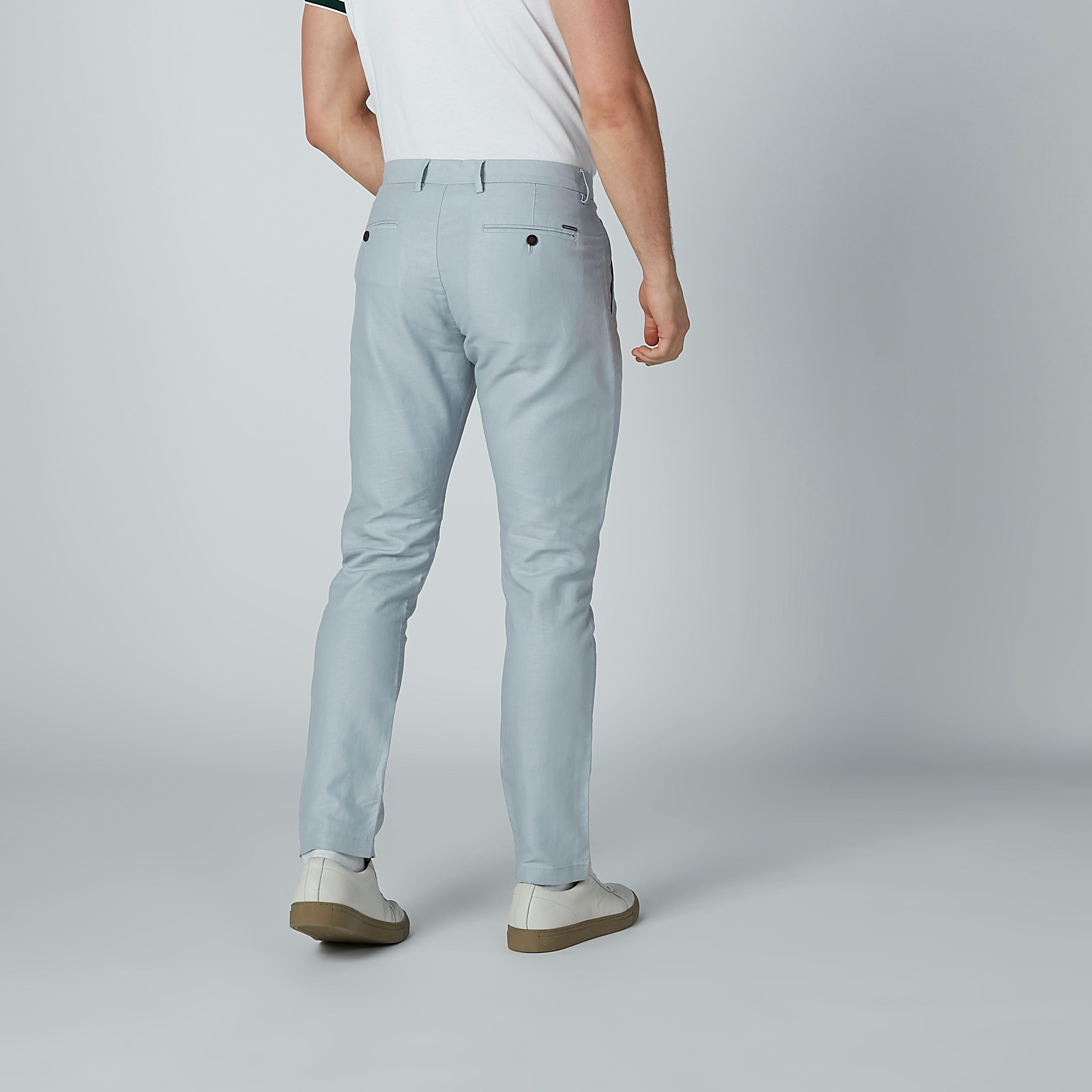 بنطلون مستدام سليم بخصر متوسط الارتفاع وجيوب -men-clothing-bottoms-trousersandchinos-trousers-image-5