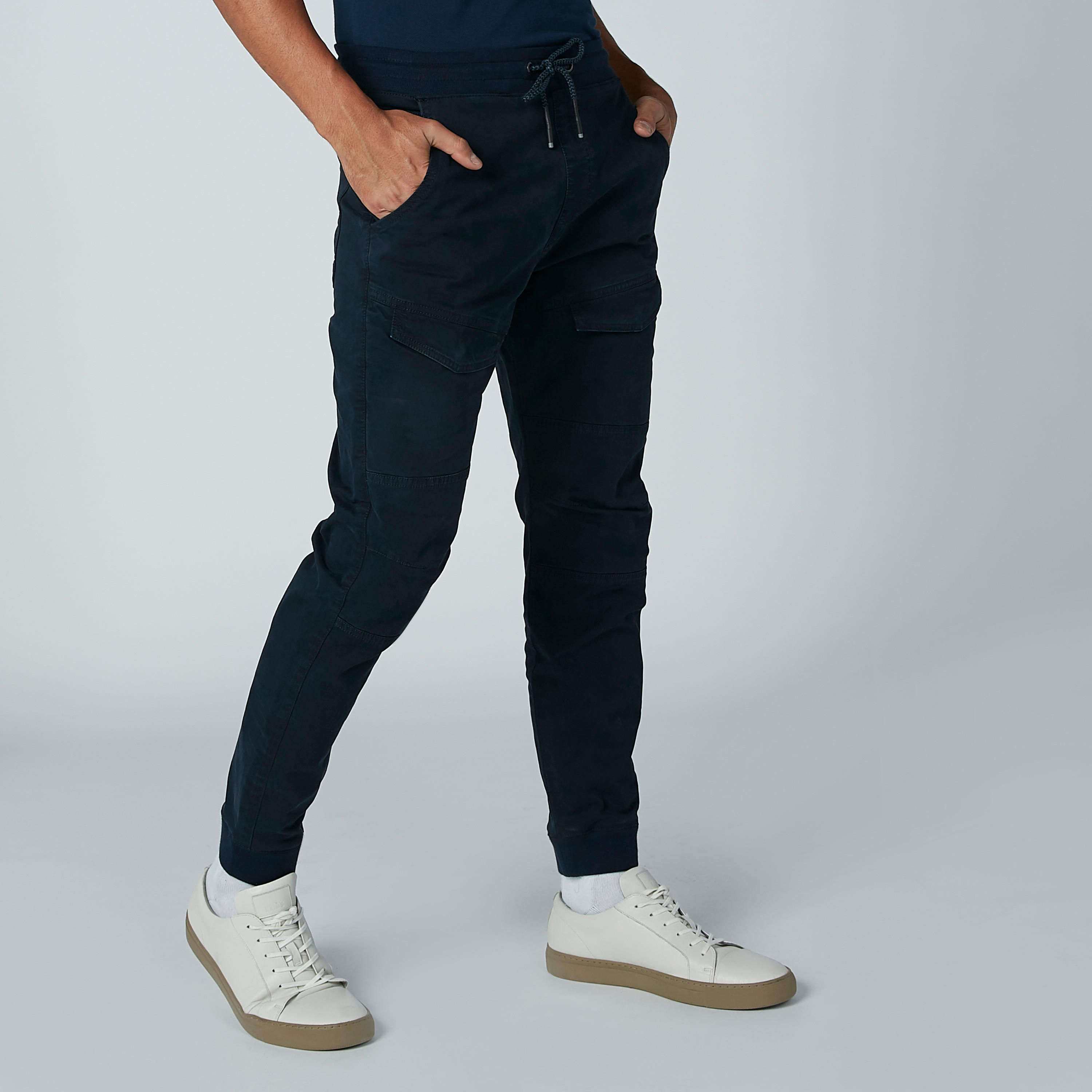 Full Length Jog Pants with Pocket Detail and Drawstring-men-clothing-bottoms-joggers-image-2