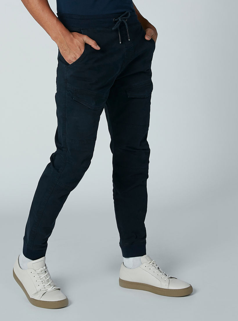 Full Length Jog Pants with Pocket Detail and Drawstring-men-clothing-bottoms-joggers-image-2