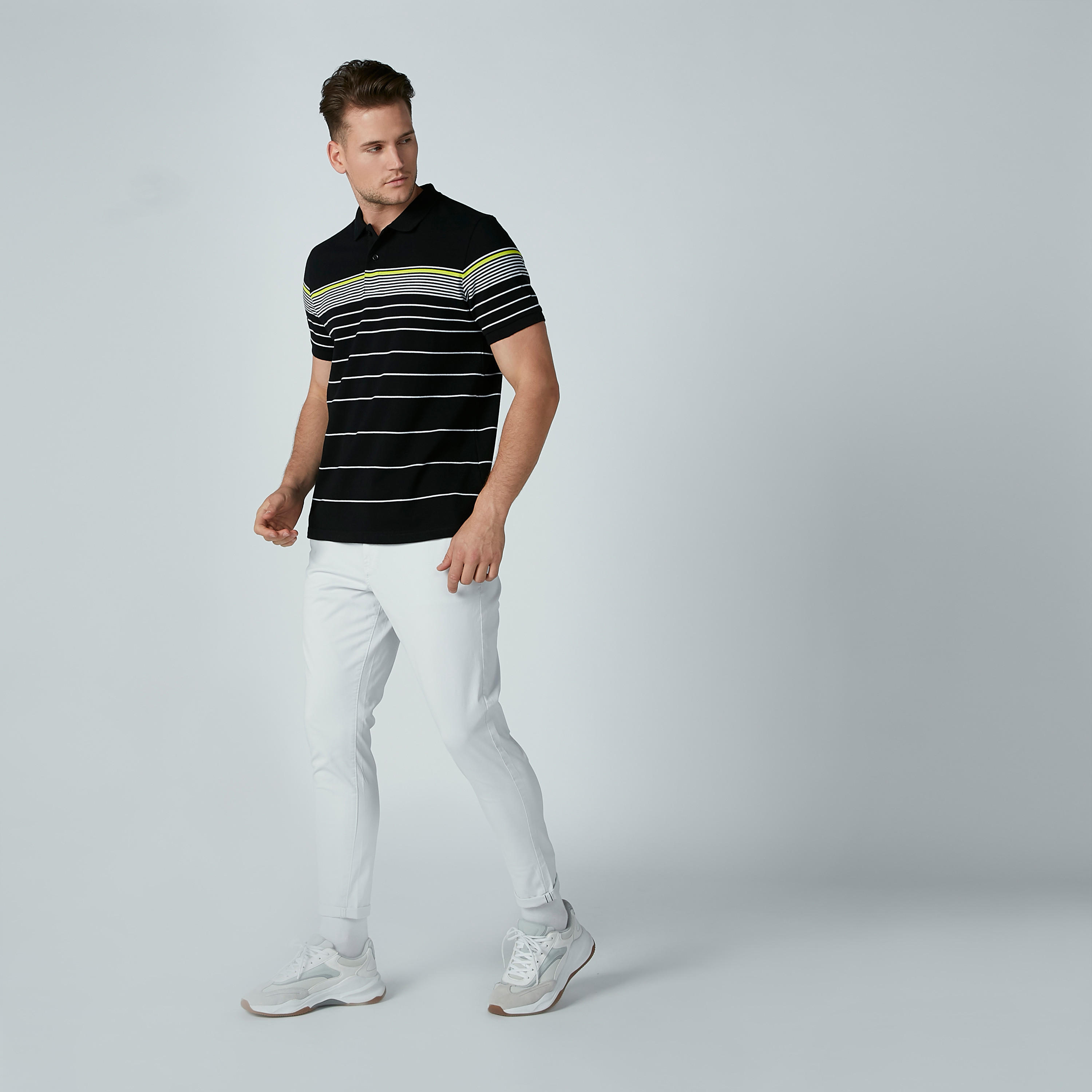 بنطال شينو بقصّة سليم وجيوب-men-clothing-bottoms-trousersandchinos-trousers-image-2