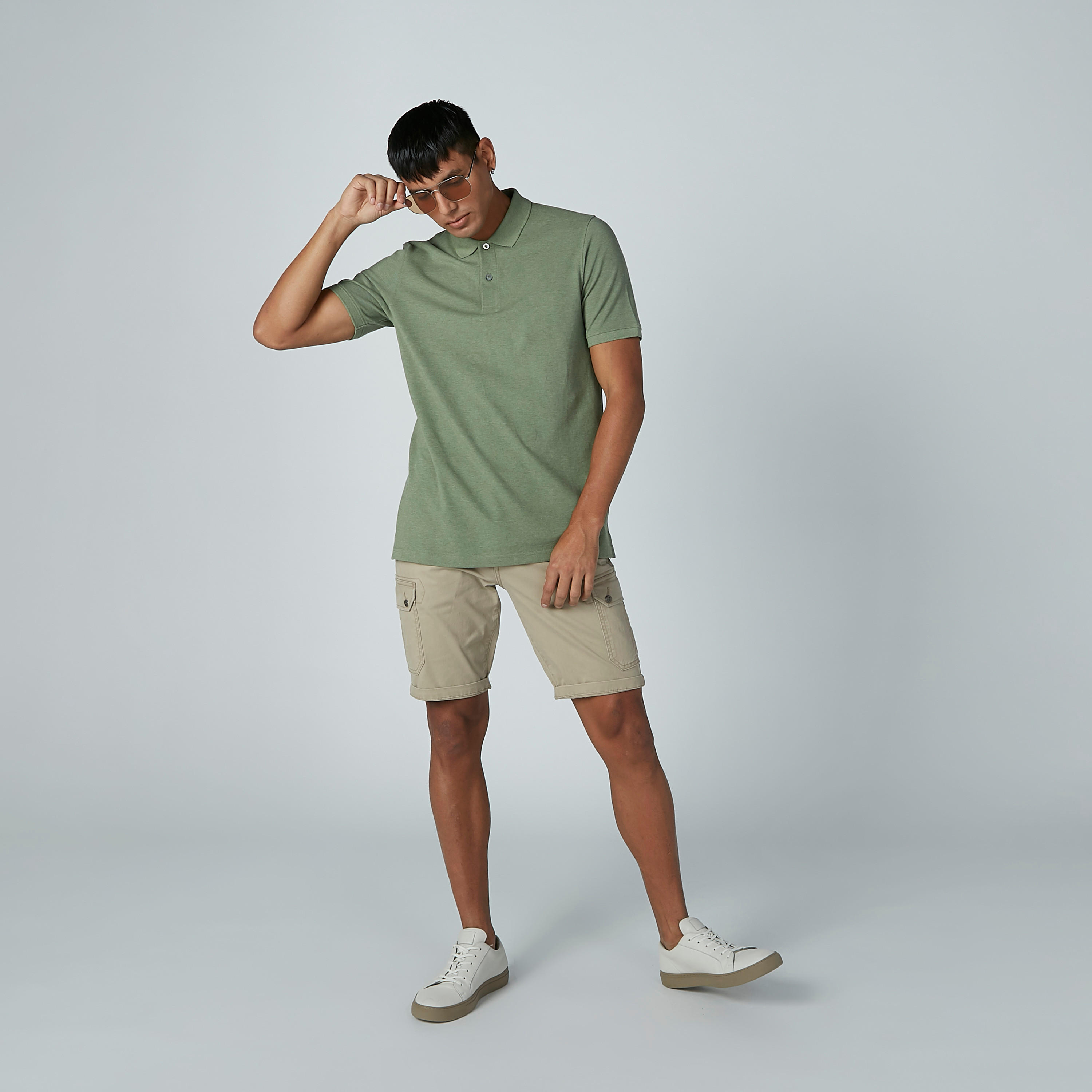 Solid Shorts with Pocket Detail-men-clothing-bottoms-shorts-image-4