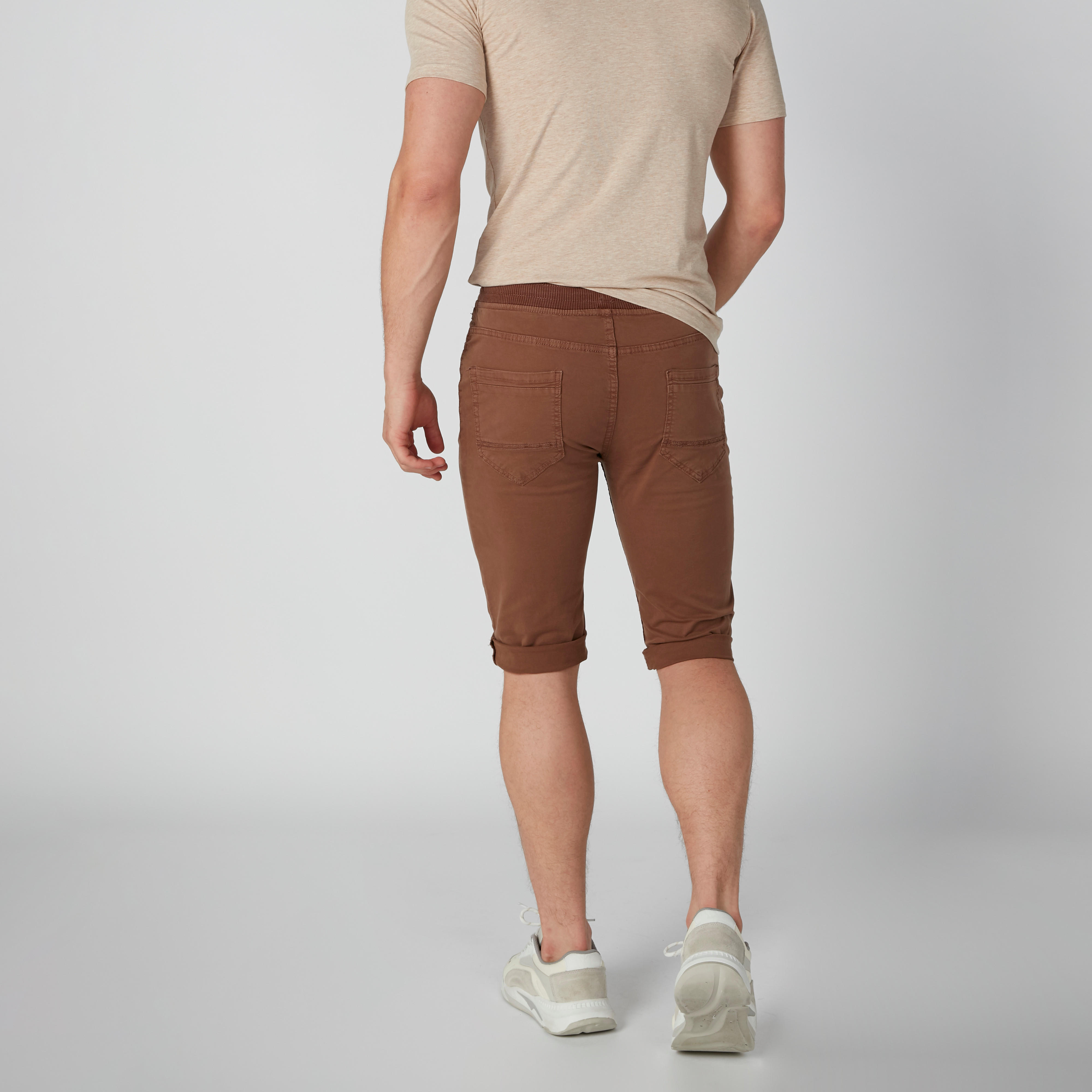 شورت بجيوب وخصر مرن ورباط-men-clothing-bottoms-shorts-image-3