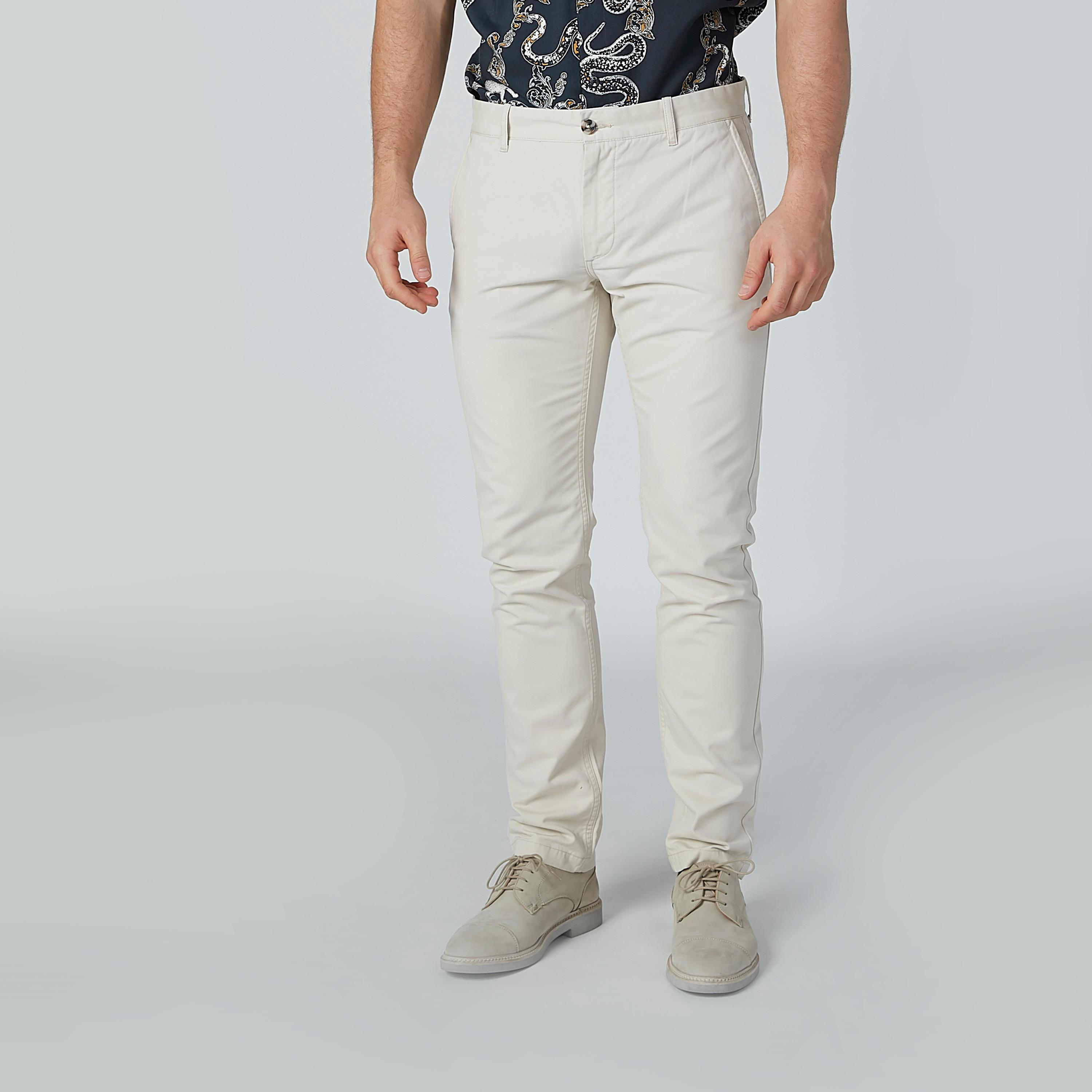 بنطال طويل سادة بجيوب وحلقات للحزام-men-clothing-bottoms-trousersandchinos-trousers-image-4