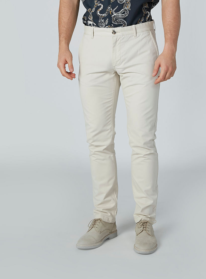 بنطال طويل سادة بجيوب وحلقات للحزام-men-clothing-bottoms-trousersandchinos-trousers-image-4