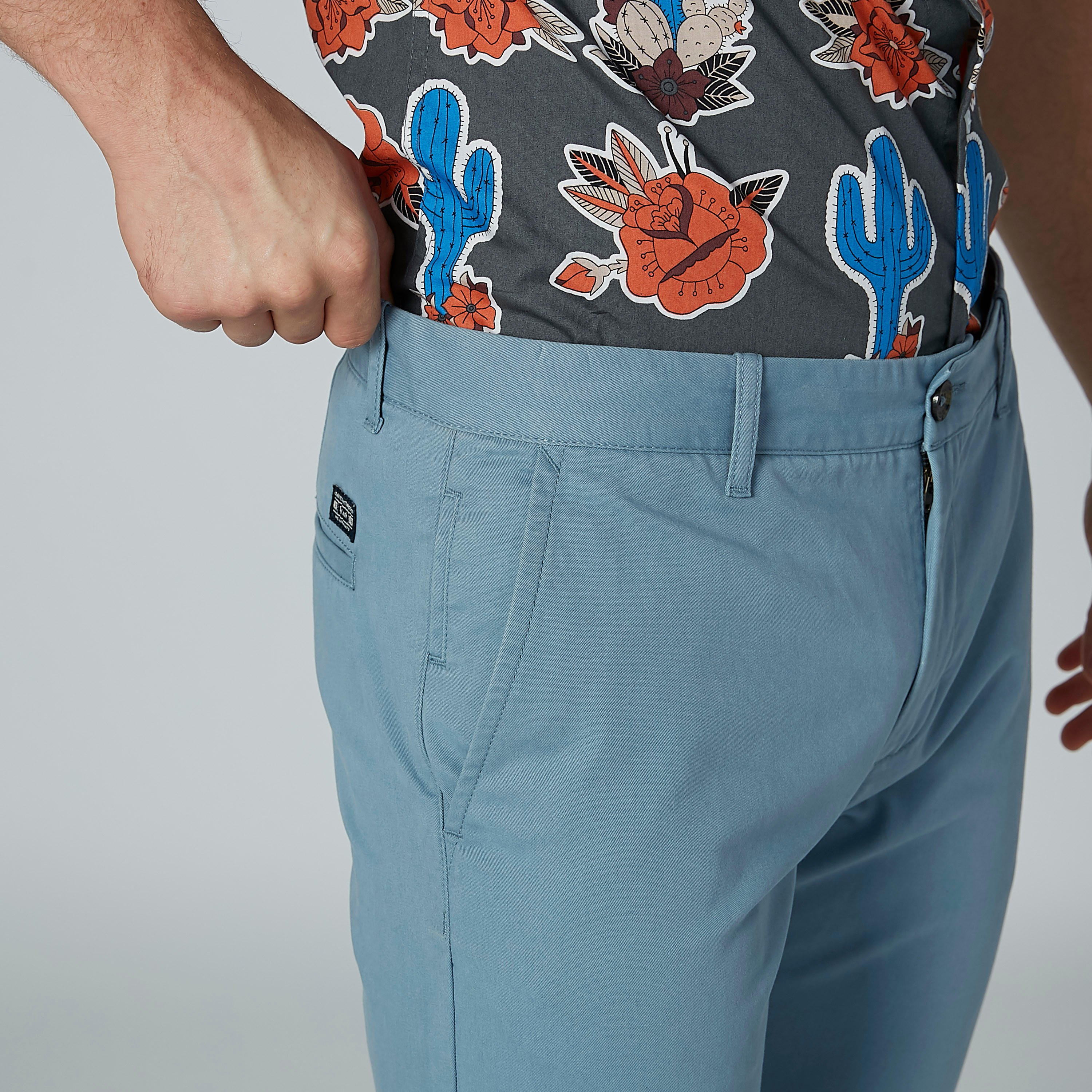 بنطال شينو طويل سادة بجيوب-men-clothing-bottoms-trousersandchinos-trousers-image-5