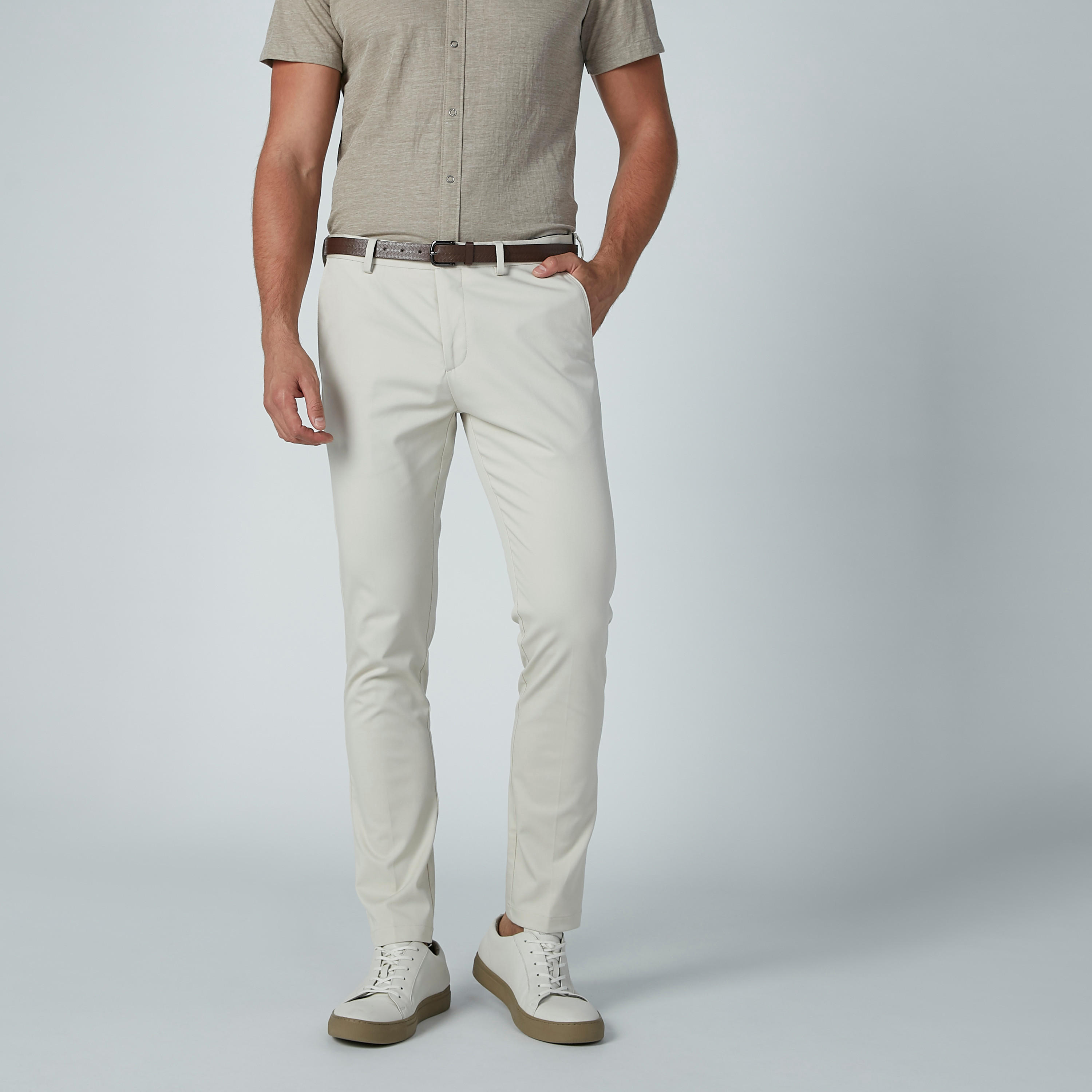 بنطال رسمي سادة بجيوب وحلقات للحزام-men-clothing-bottoms-trousersandchinos-trousers-image-3