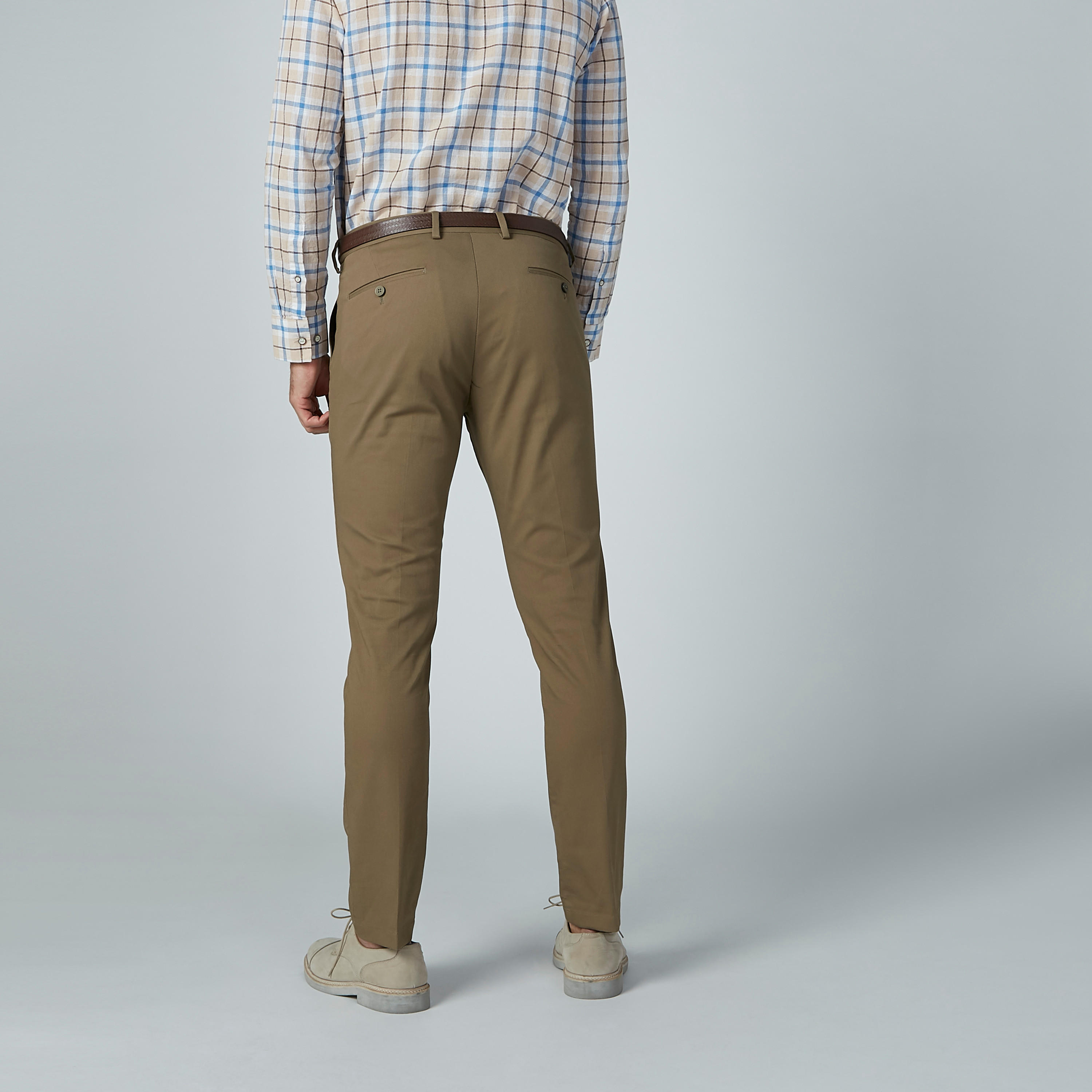 بنطال رسمي سادة بجيوب وحلقات للحزام-men-clothing-bottoms-trousersandchinos-trousers-image-4