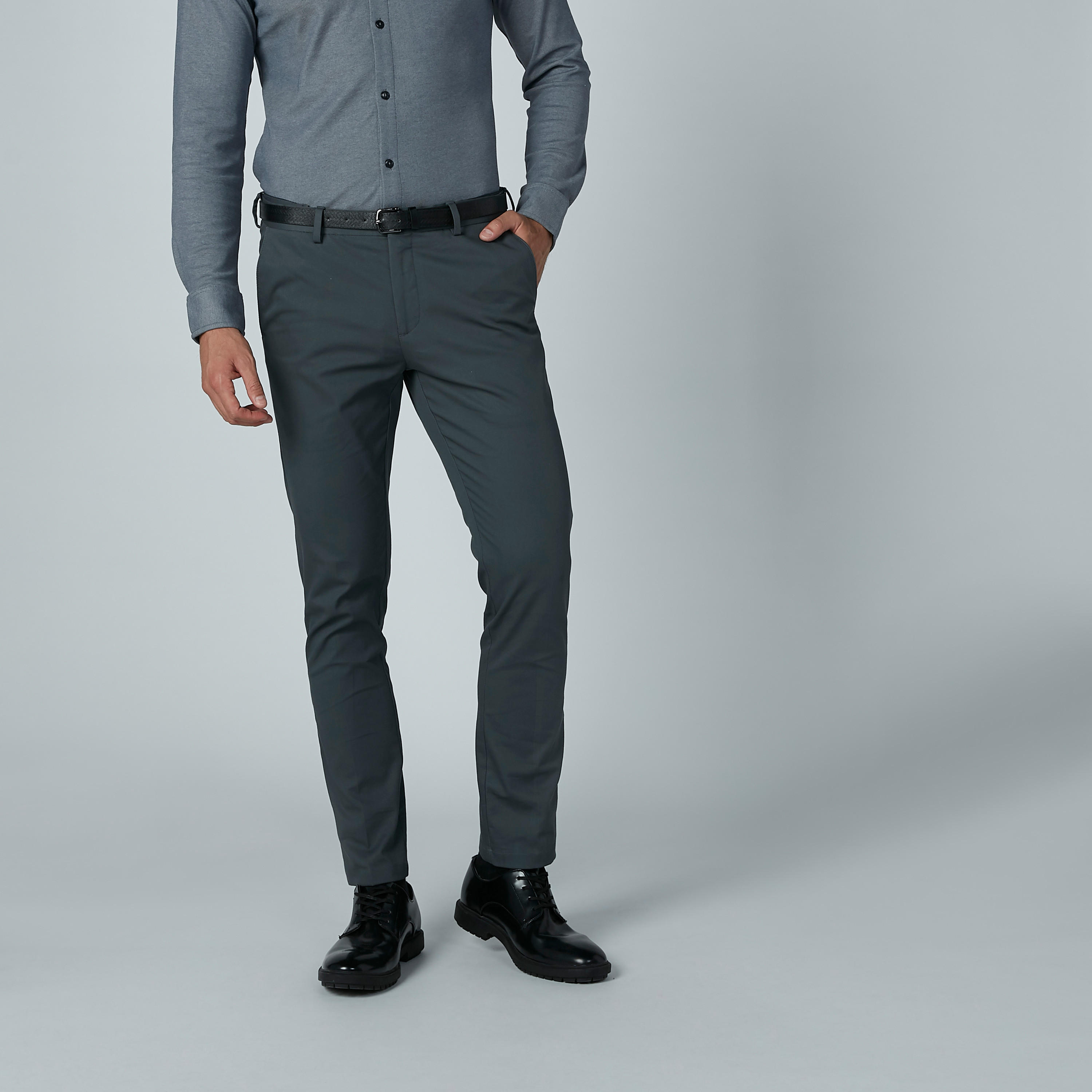 بنطال رسمي طويل بجيوب وحلقات للحزام-men-clothing-bottoms-trousersandchinos-trousers-image-3