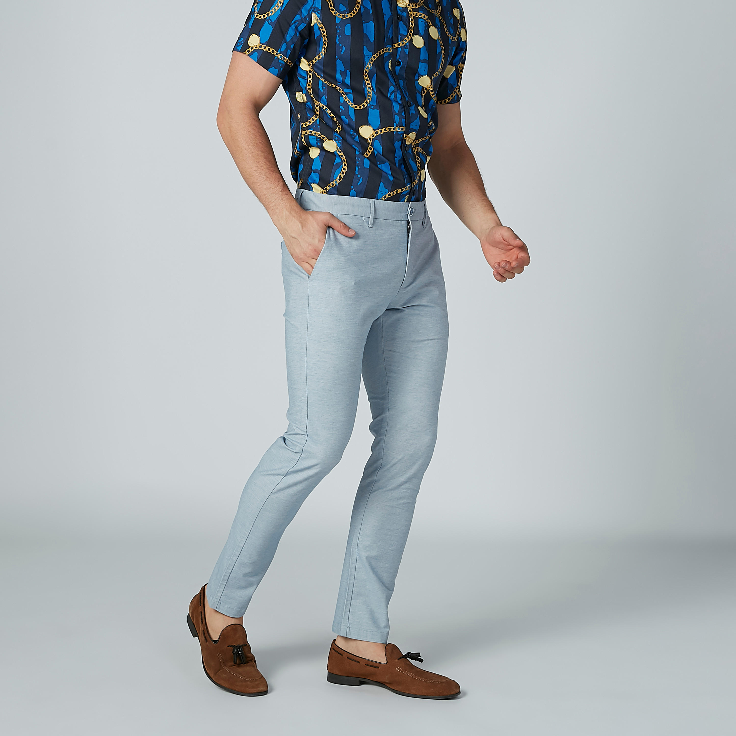 بنطال شينو طويل سادة بجيوب-men-clothing-bottoms-trousersandchinos-trousers-image-5