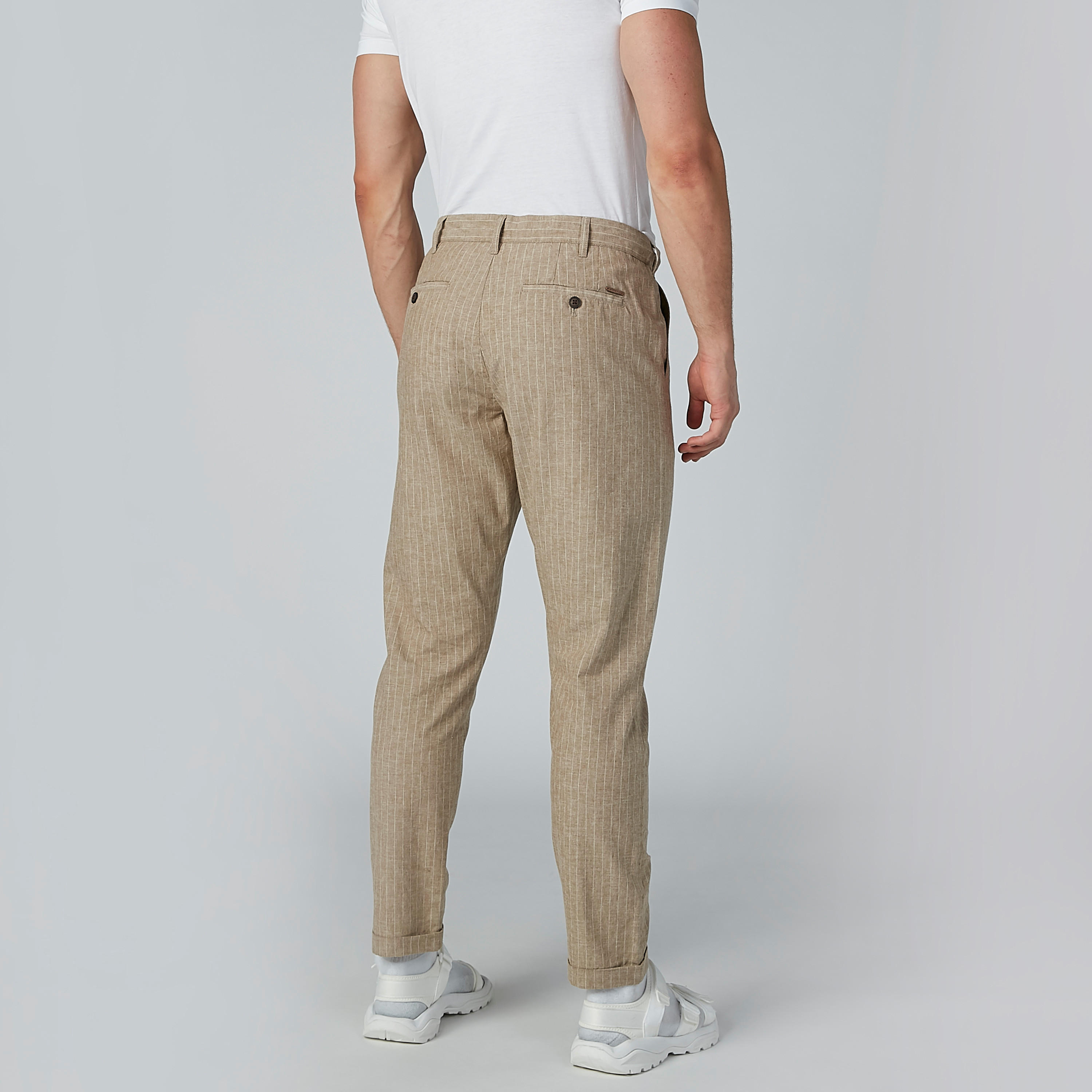 Striped Trousers with Pocket Detail and Drawstring-men-clothing-bottoms-trousersandchinos-trousers-image-5