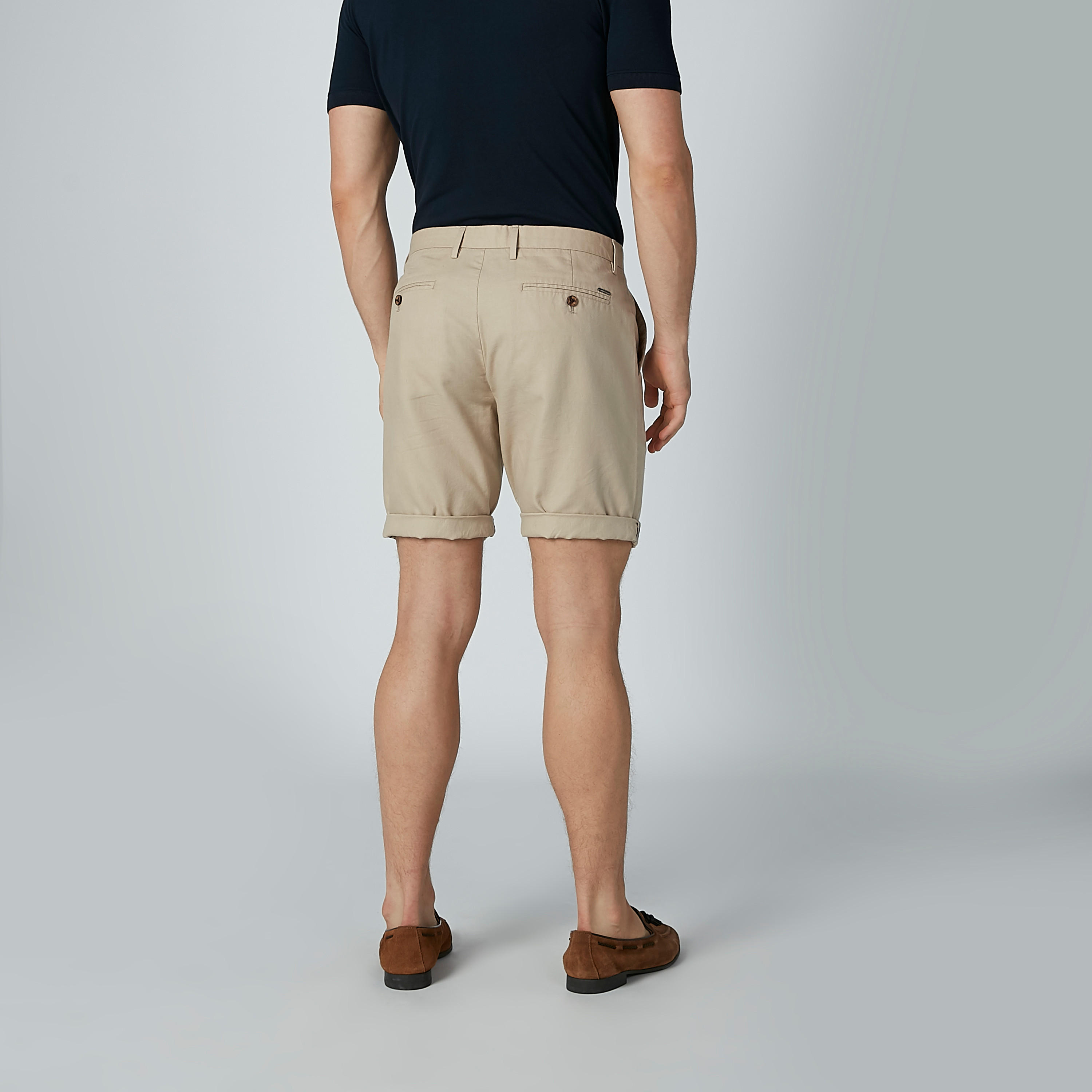 شورت سادة بزر إغلاق وجيوب-men-clothing-bottoms-shorts-image-4