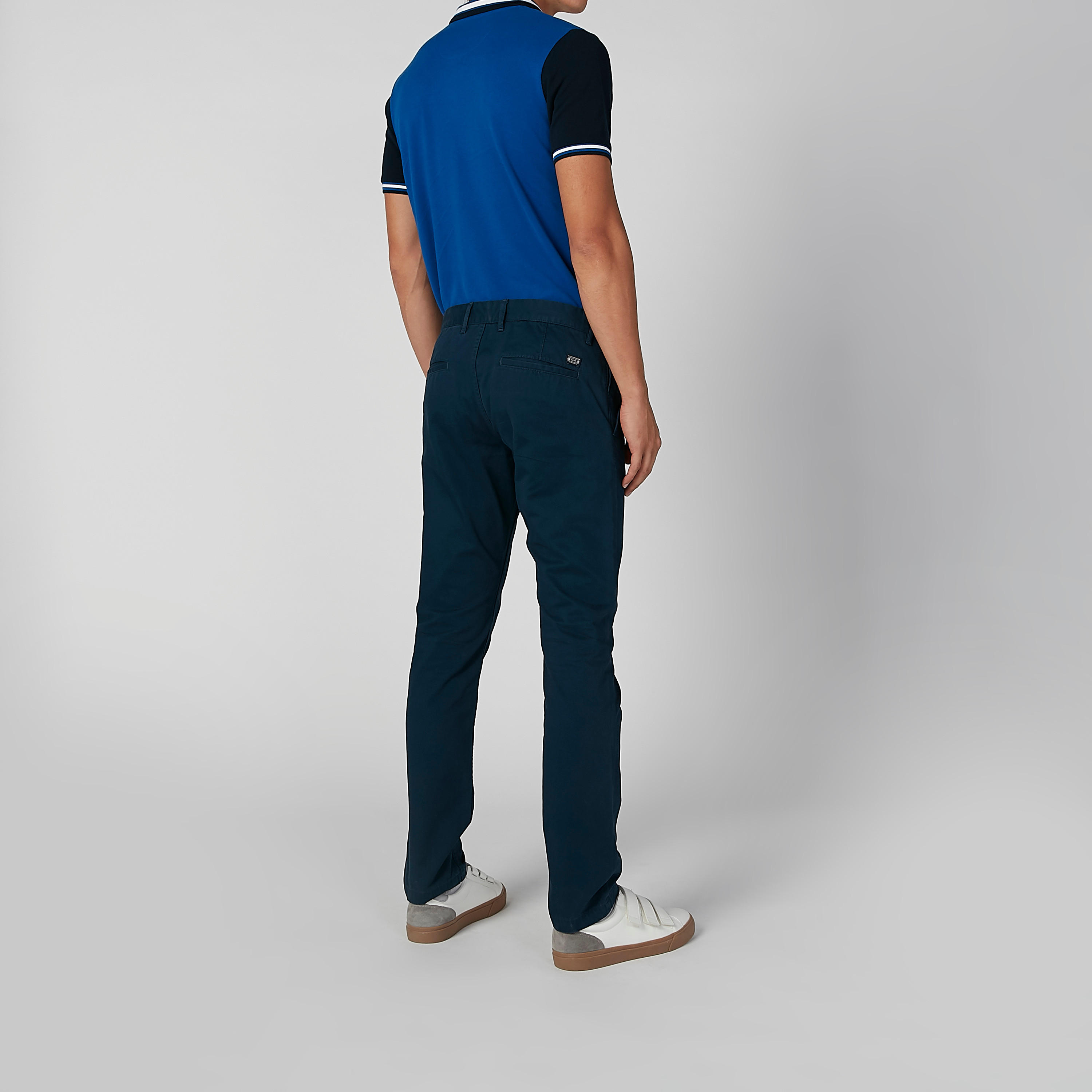 Solid Trousers with Pocket Detail and Belt Loops-men-clothing-bottoms-trousersandchinos-trousers-image-4