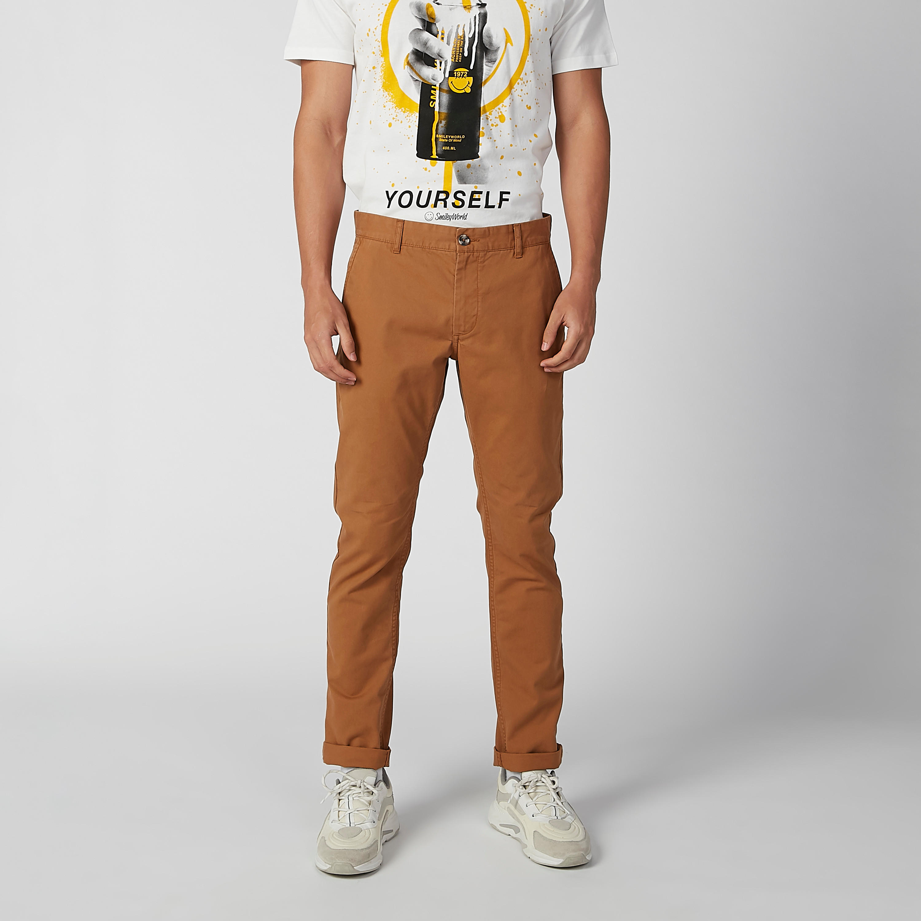 بنطال طويل سادة بجيوب وحلقات للحزام-men-clothing-bottoms-trousersandchinos-trousers-image-3