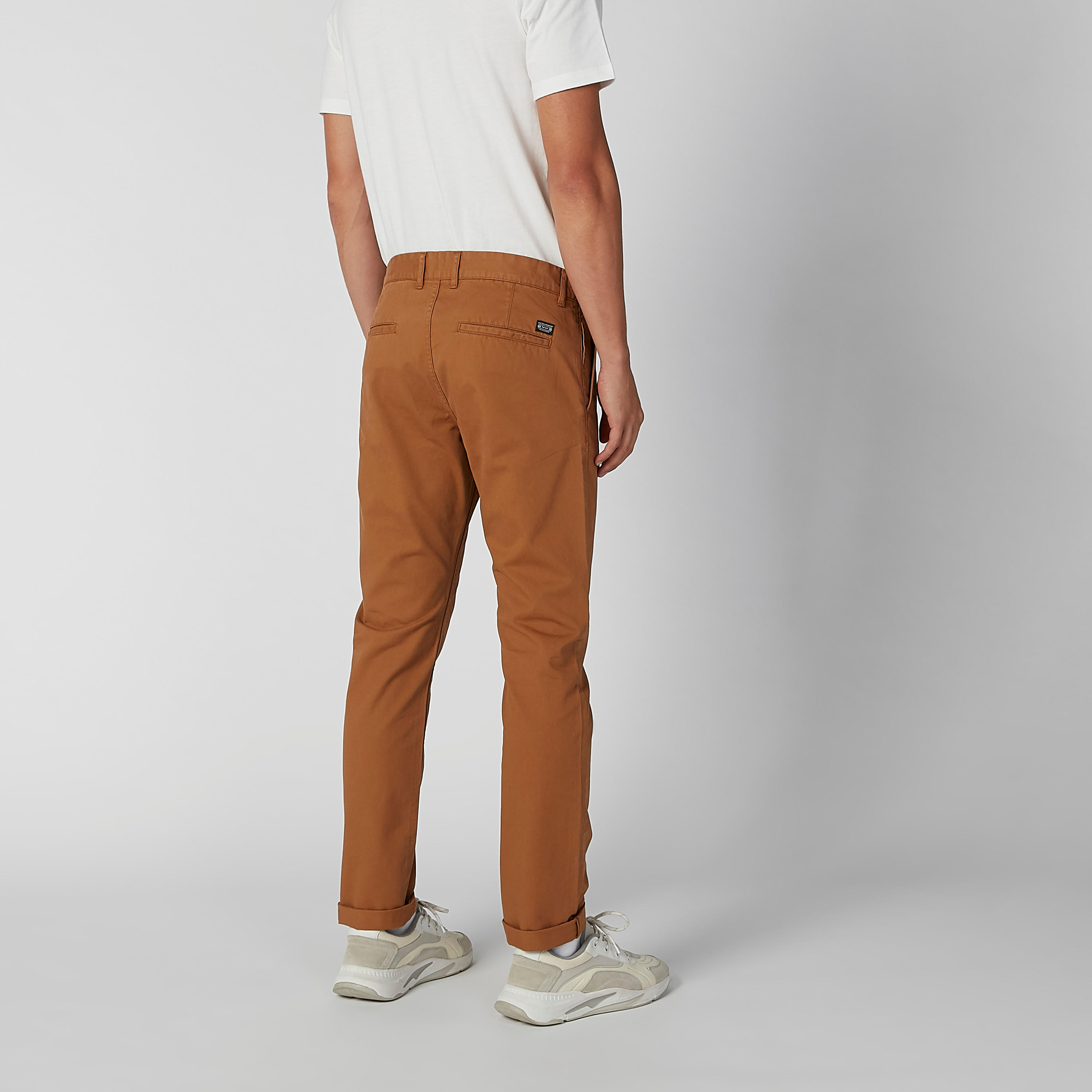 بنطال طويل سادة بجيوب وحلقات للحزام-men-clothing-bottoms-trousersandchinos-trousers-image-5