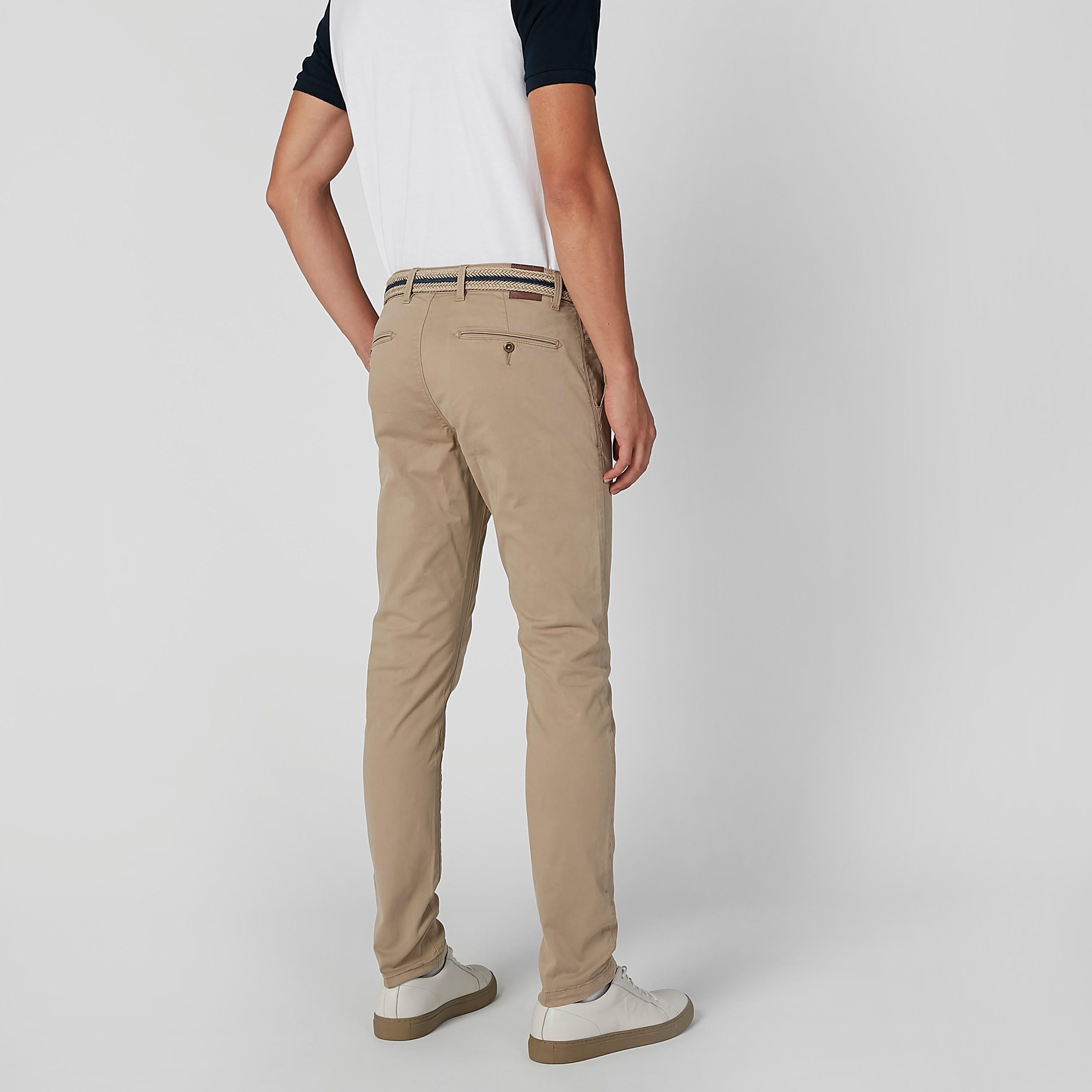 بنطلون مستدام شينو طويل سليم بخصر متوسط الارتفاع -men-clothing-bottoms-trousersandchinos-trousers-image-5