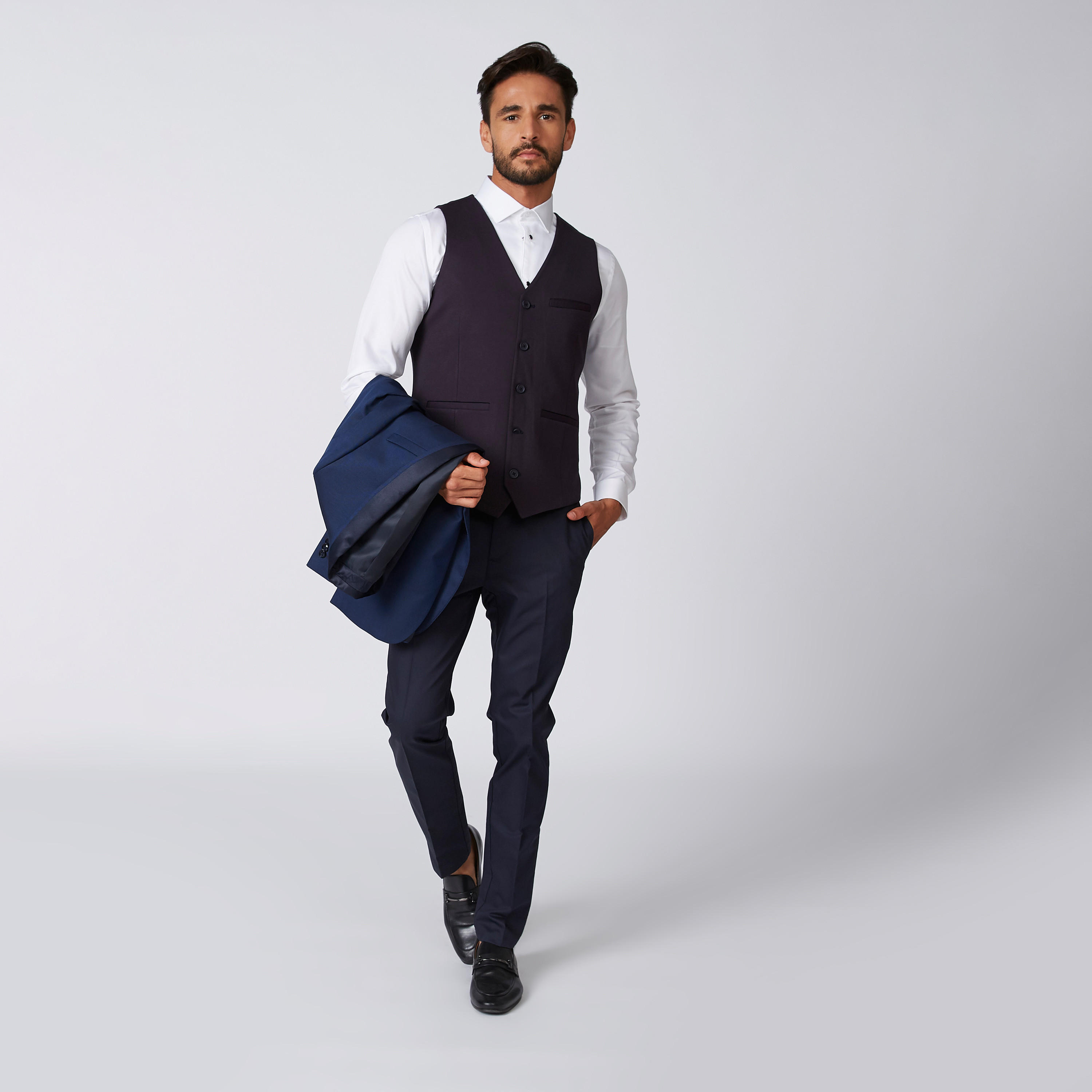بنطلون مستدام سليم بحلقات للحزام -men-clothing-bottoms-trousersandchinos-trousers-image-4