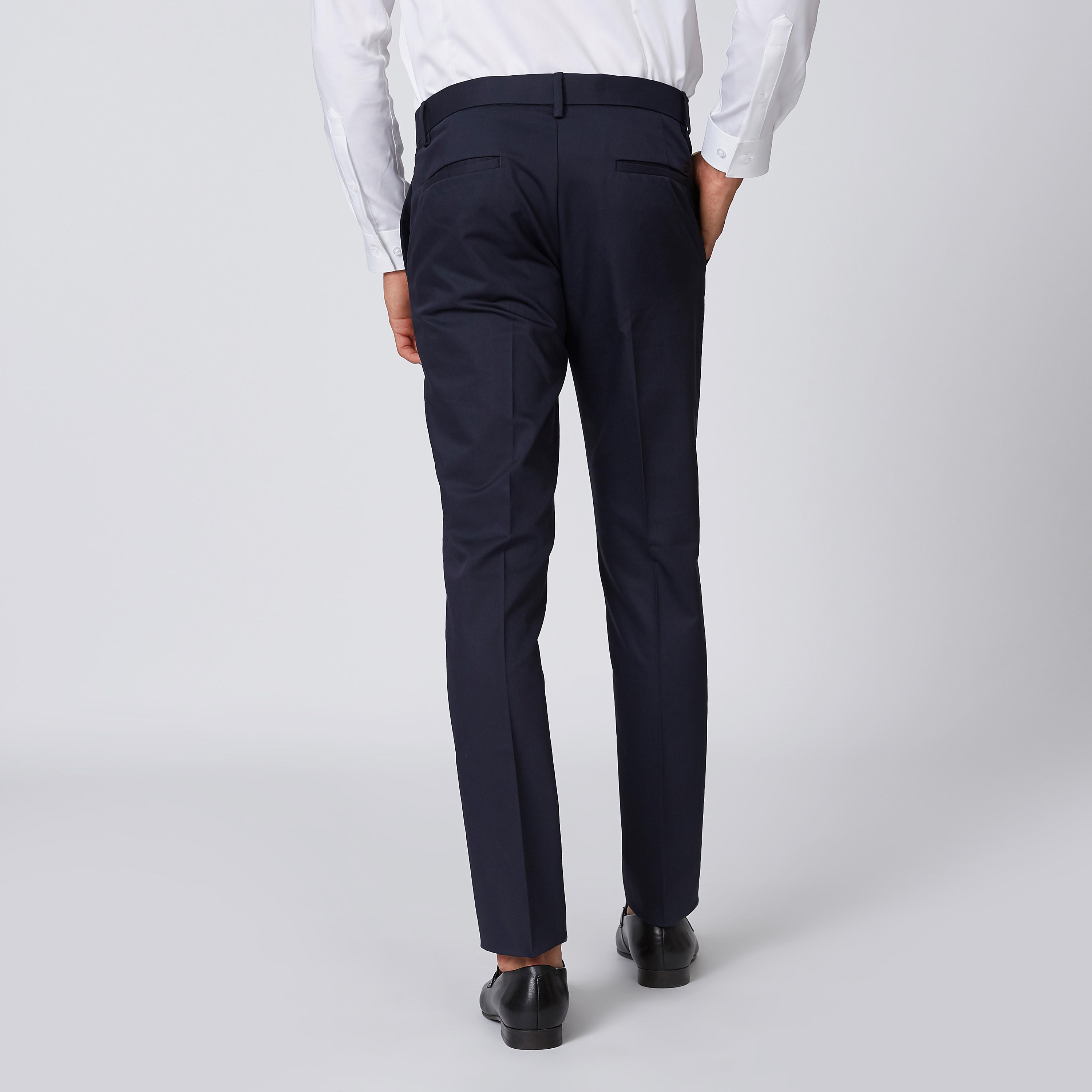 بنطلون مستدام سليم بحلقات للحزام -men-clothing-bottoms-trousersandchinos-trousers-image-3