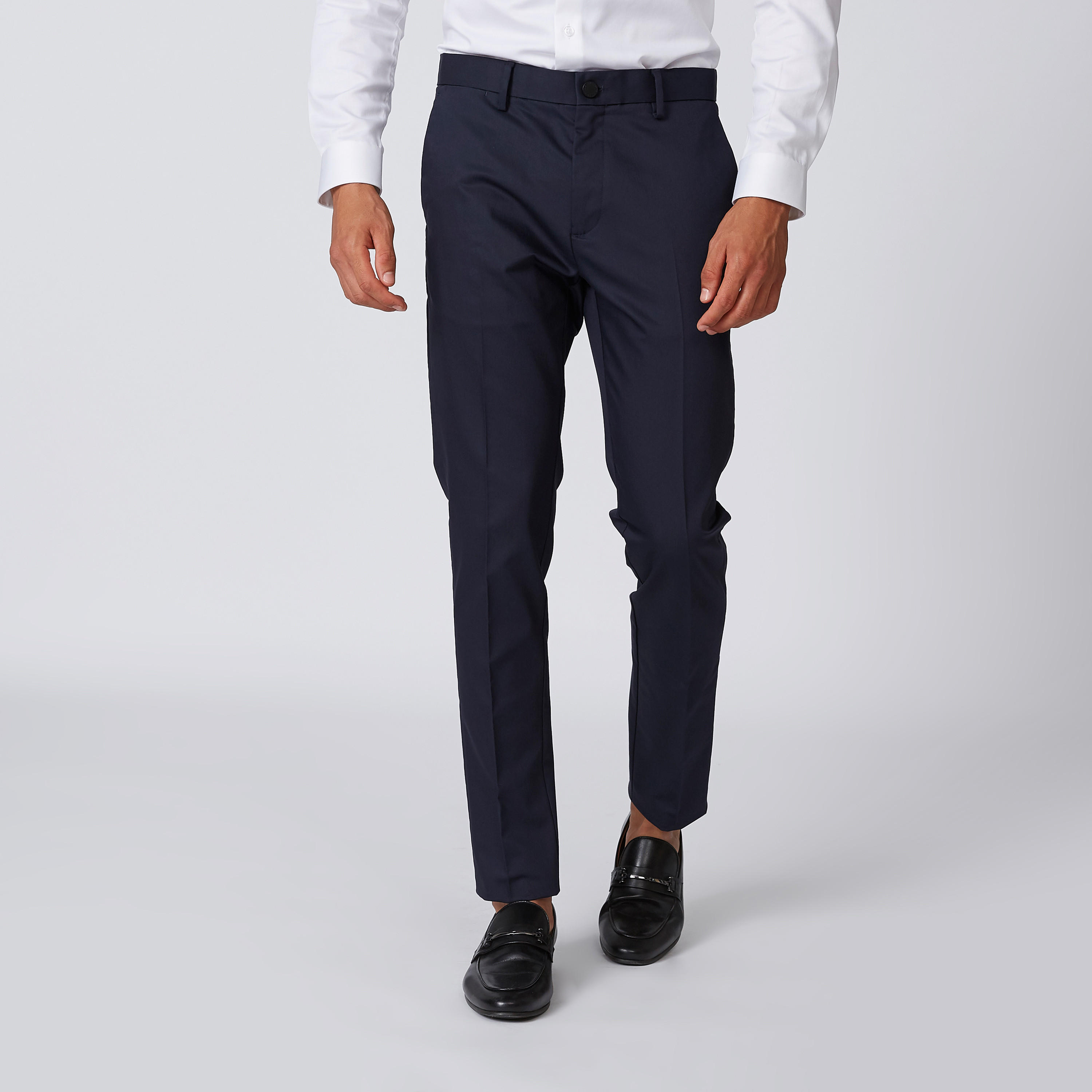 بنطلون مستدام سليم بحلقات للحزام -men-clothing-bottoms-trousersandchinos-trousers-image-2