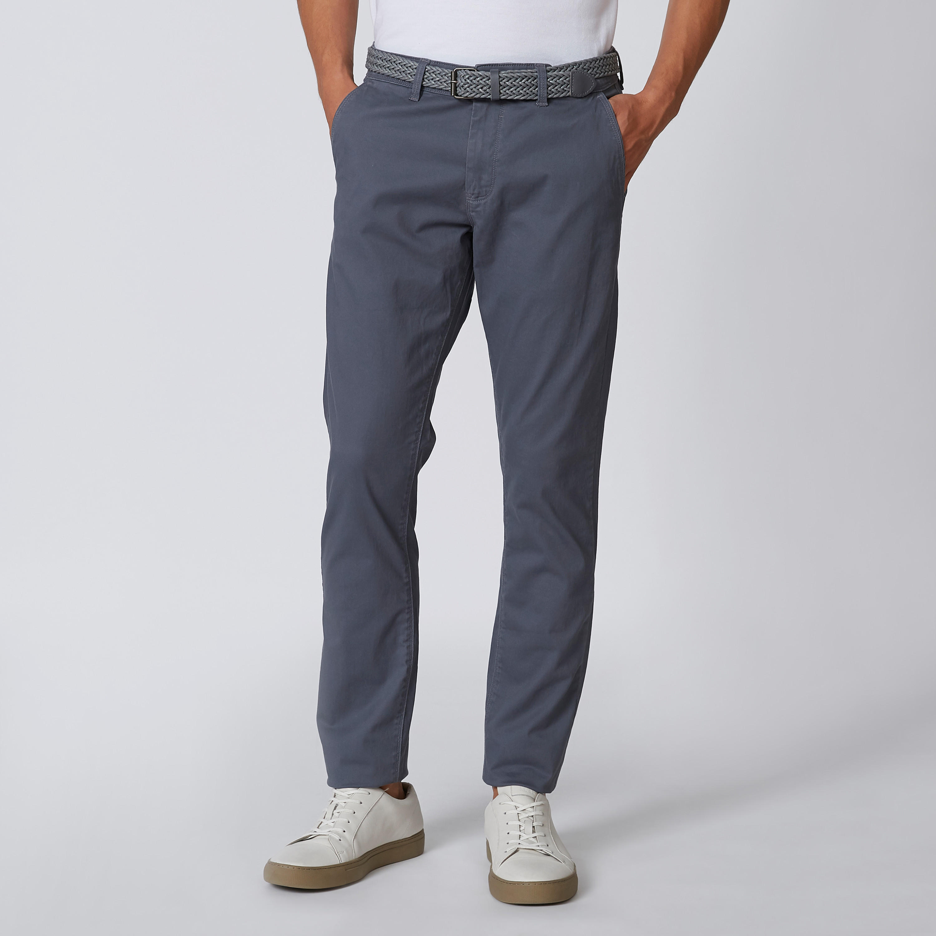 بنطال سادة طويل بجيوب وحلقات للحزام-men-clothing-bottoms-trousersandchinos-trousers-image-5