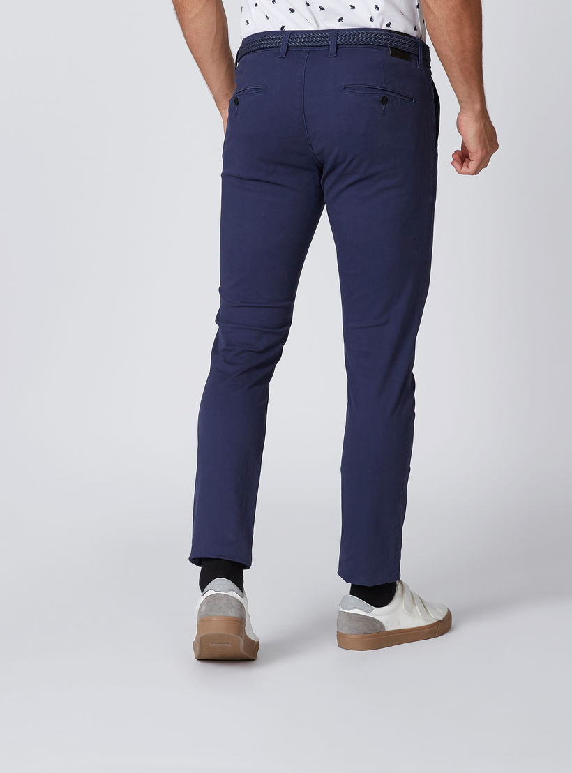 بنطلون سادة طويل بجيوب وحلقات للحزام-men-clothing-bottoms-trousersandchinos-trousers-image-2