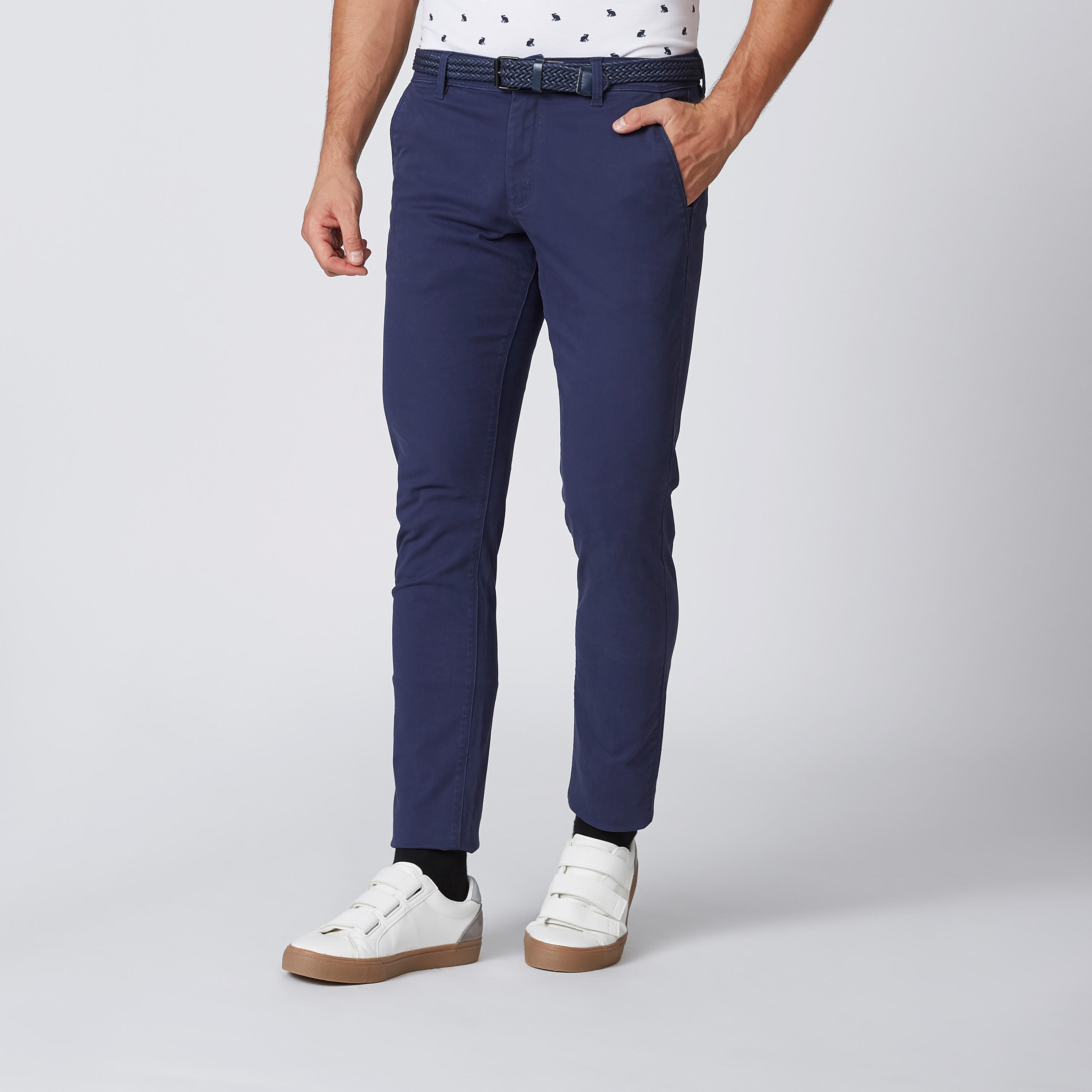 بنطلون سادة طويل بجيوب وحلقات للحزام-men-clothing-bottoms-trousersandchinos-trousers-image-4