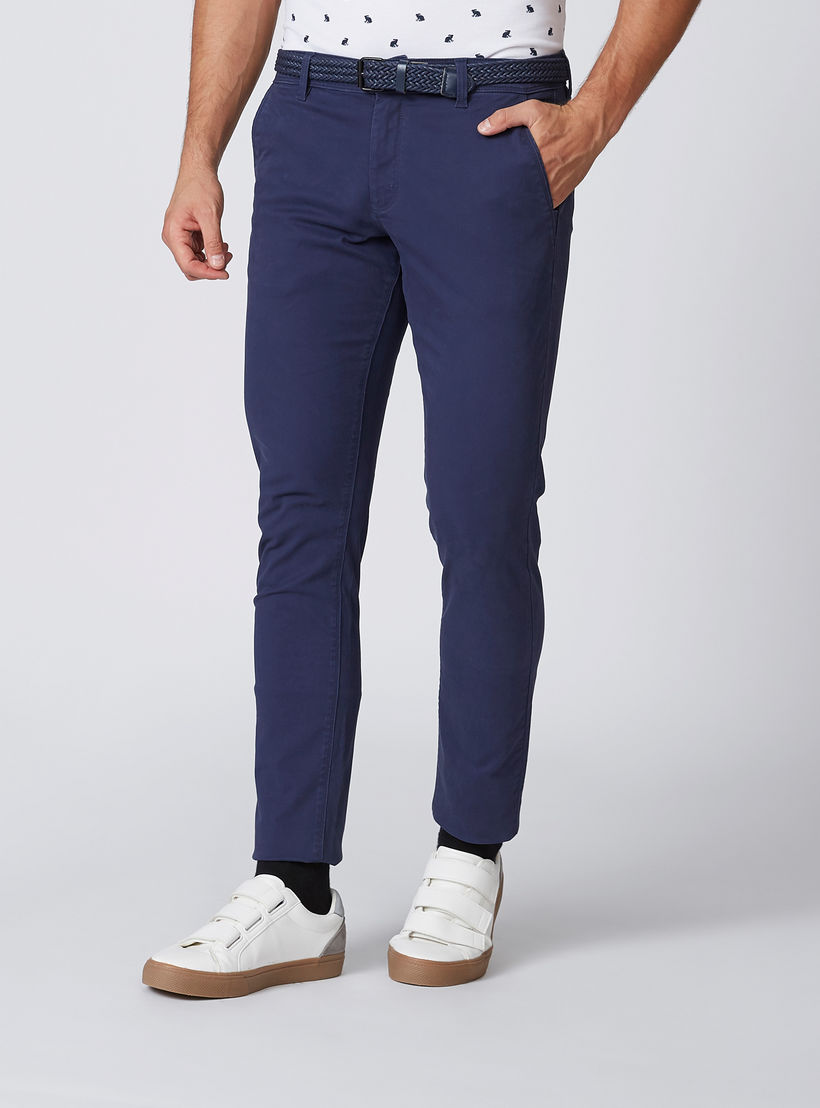 بنطلون سادة طويل بجيوب وحلقات للحزام-men-clothing-bottoms-trousersandchinos-trousers-image-4