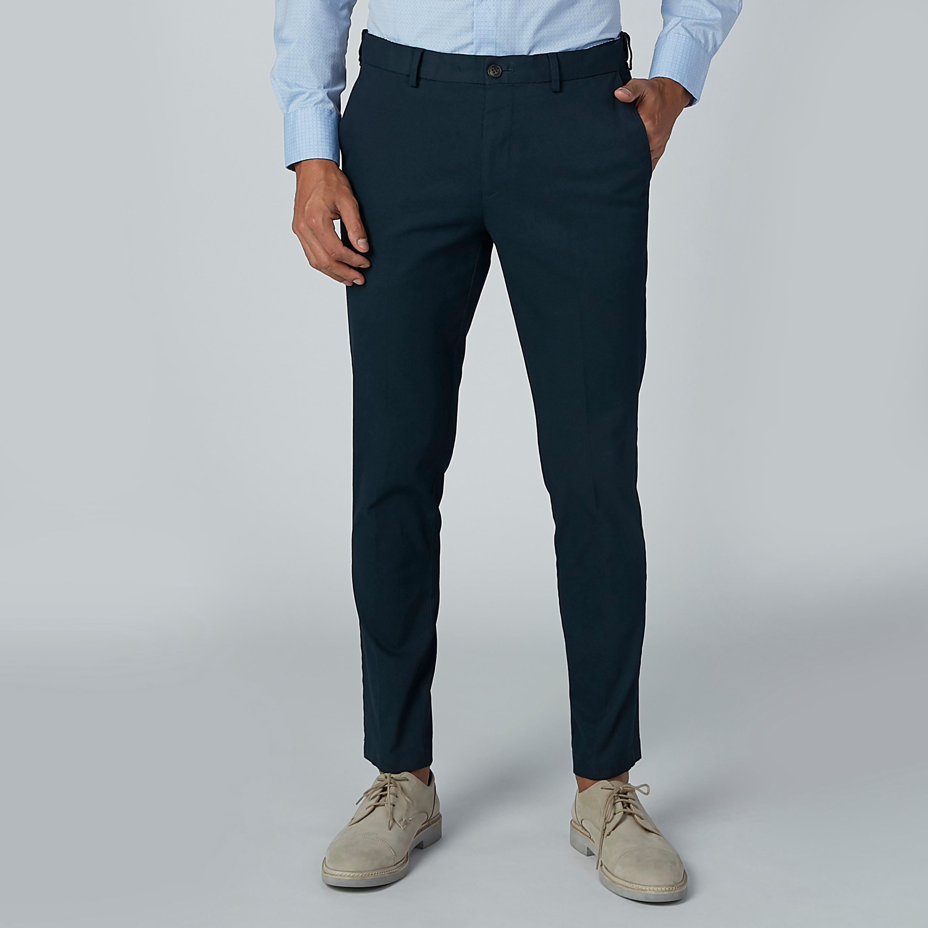 بنطال سادة بقصّة سليم وخصر متوسط الارتفاع وجيوب-men-clothing-bottoms-trousersandchinos-trousers-image-18