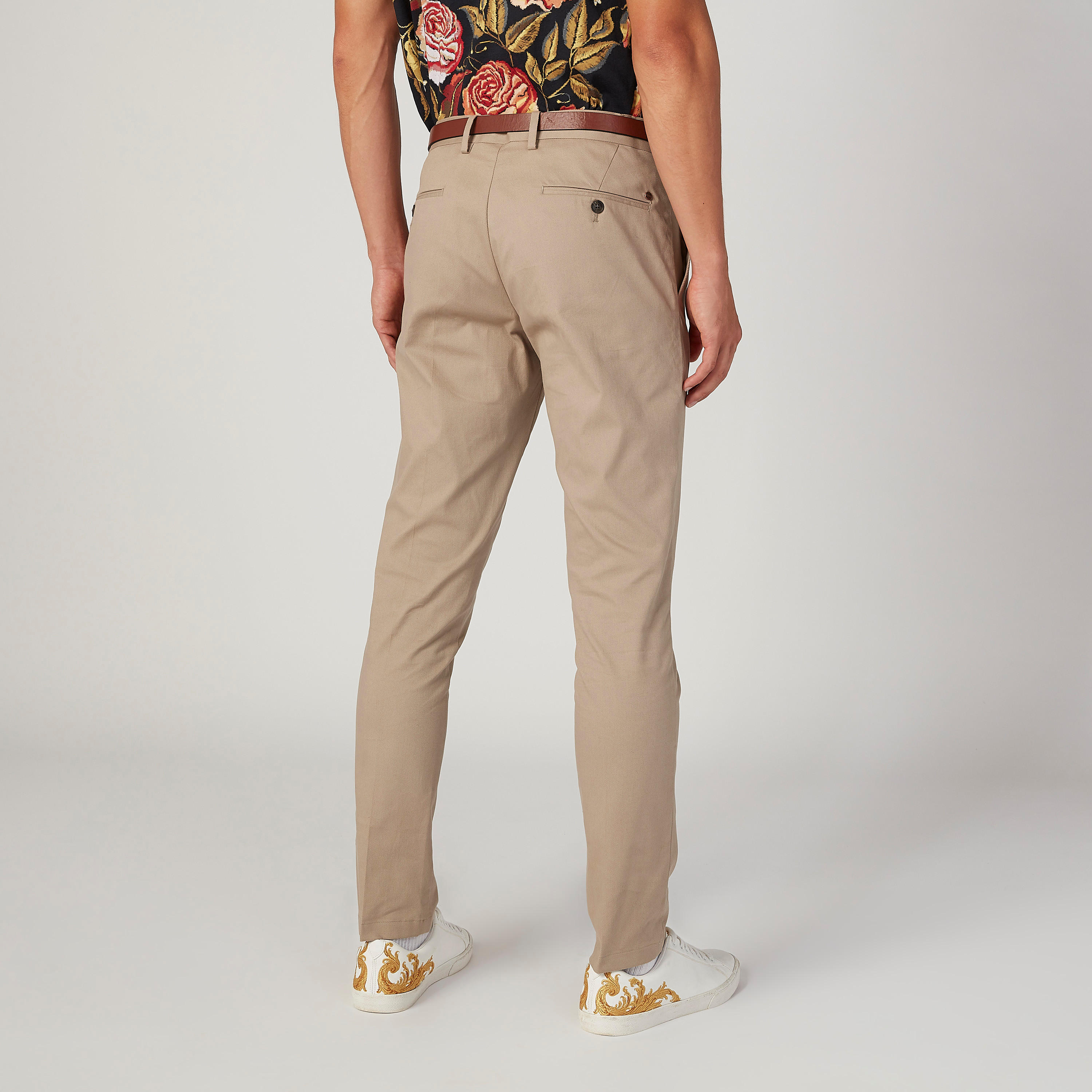 بنطلون شينو سادة بجيوب وحلقات للحزام-men-clothing-bottoms-trousersandchinos-trousers-image-4