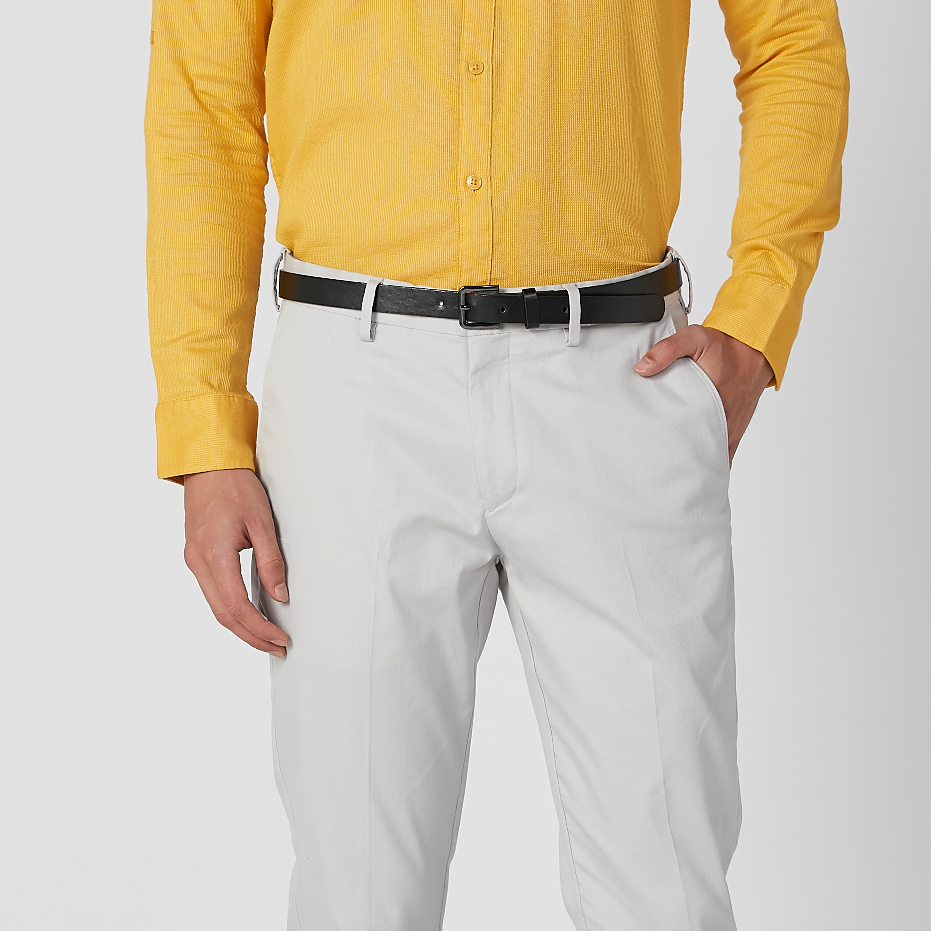 بنطلون شينو سادة بجيوب وحلقات للحزام-men-clothing-bottoms-trousersandchinos-trousers-image-4