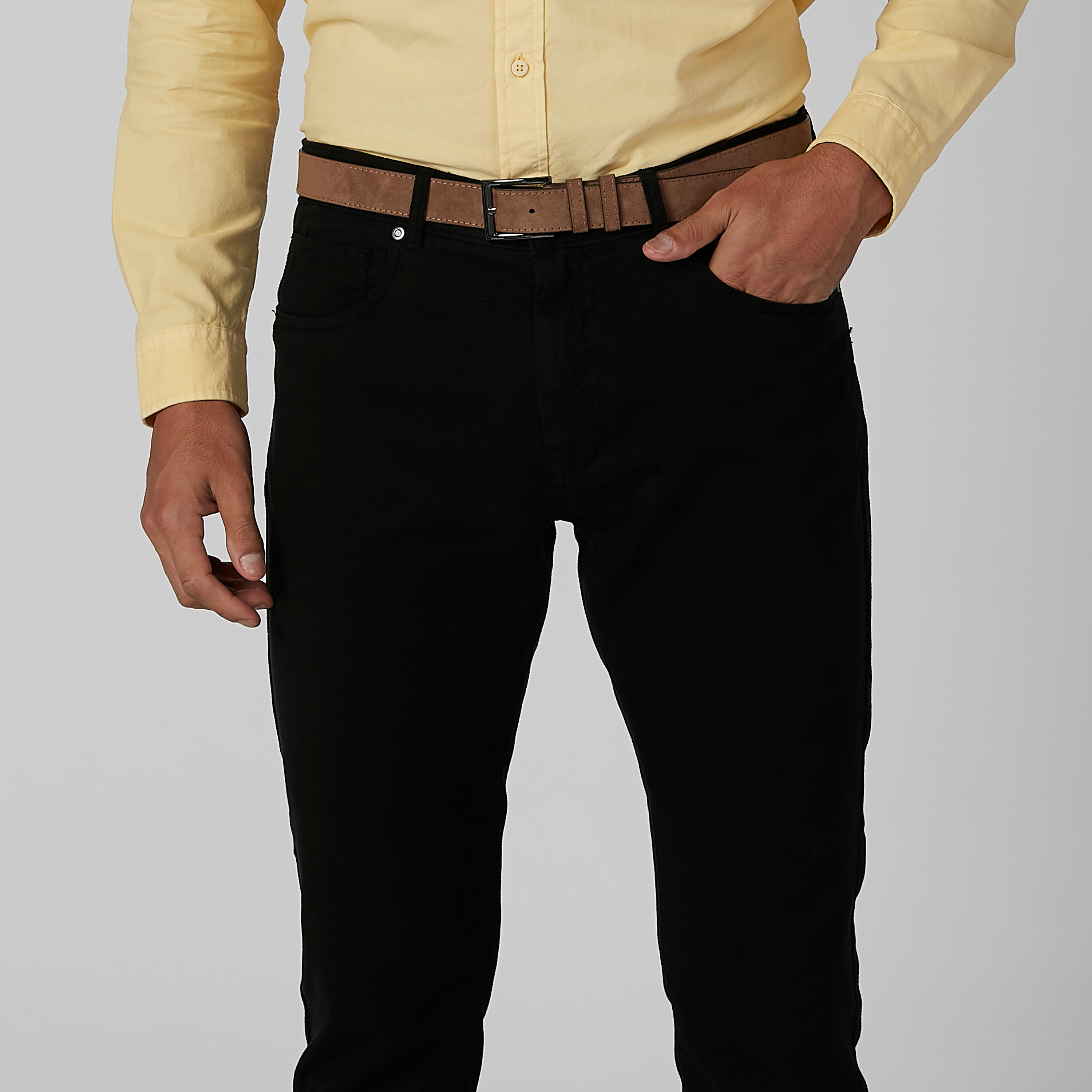 بنطلون مستدام شينو سادة سليم بجيوب-men-clothing-bottoms-trousersandchinos-trousers-image-4