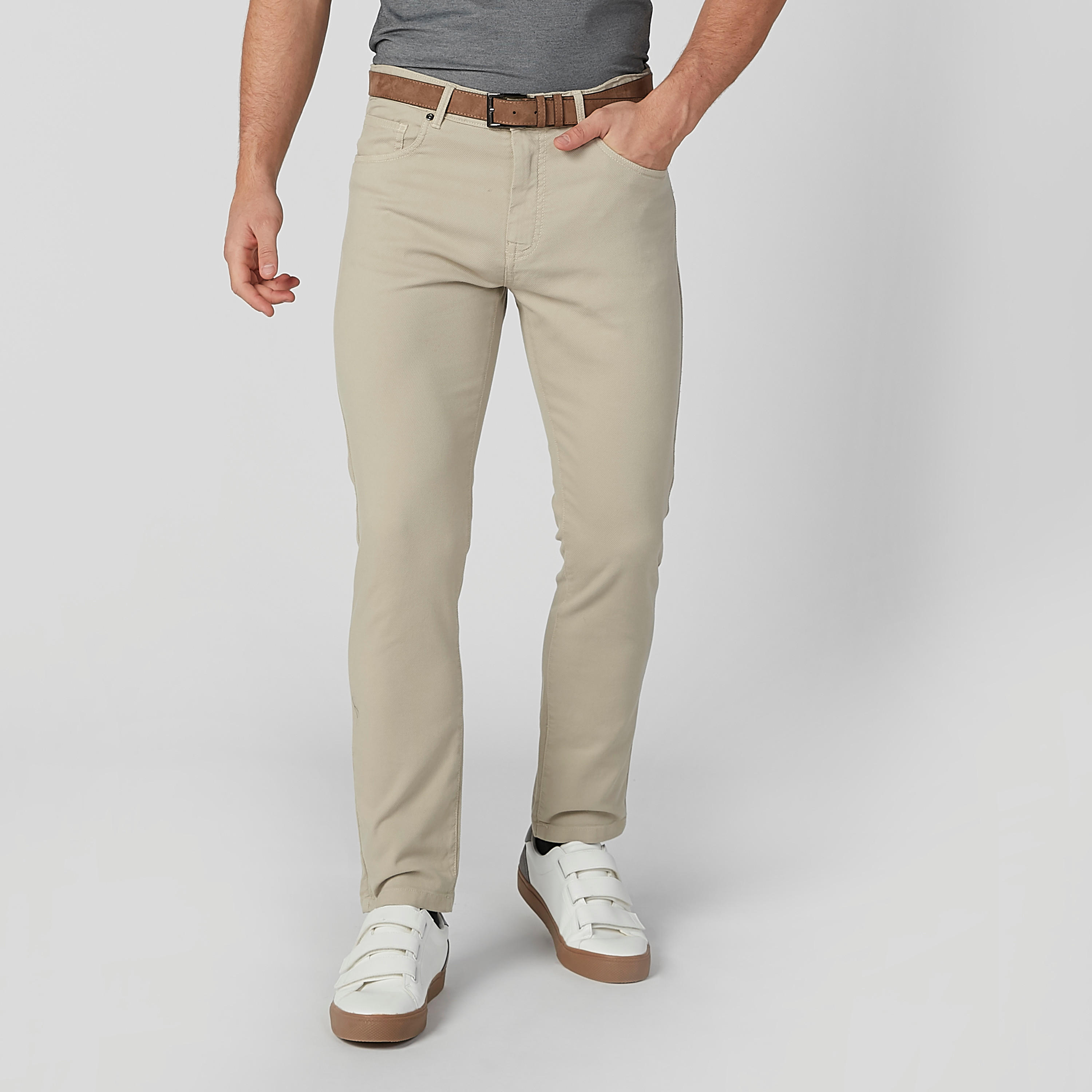 بنطلون مستدام شينو سادة سليم بجيوب-men-clothing-bottoms-trousersandchinos-trousers-image-7
