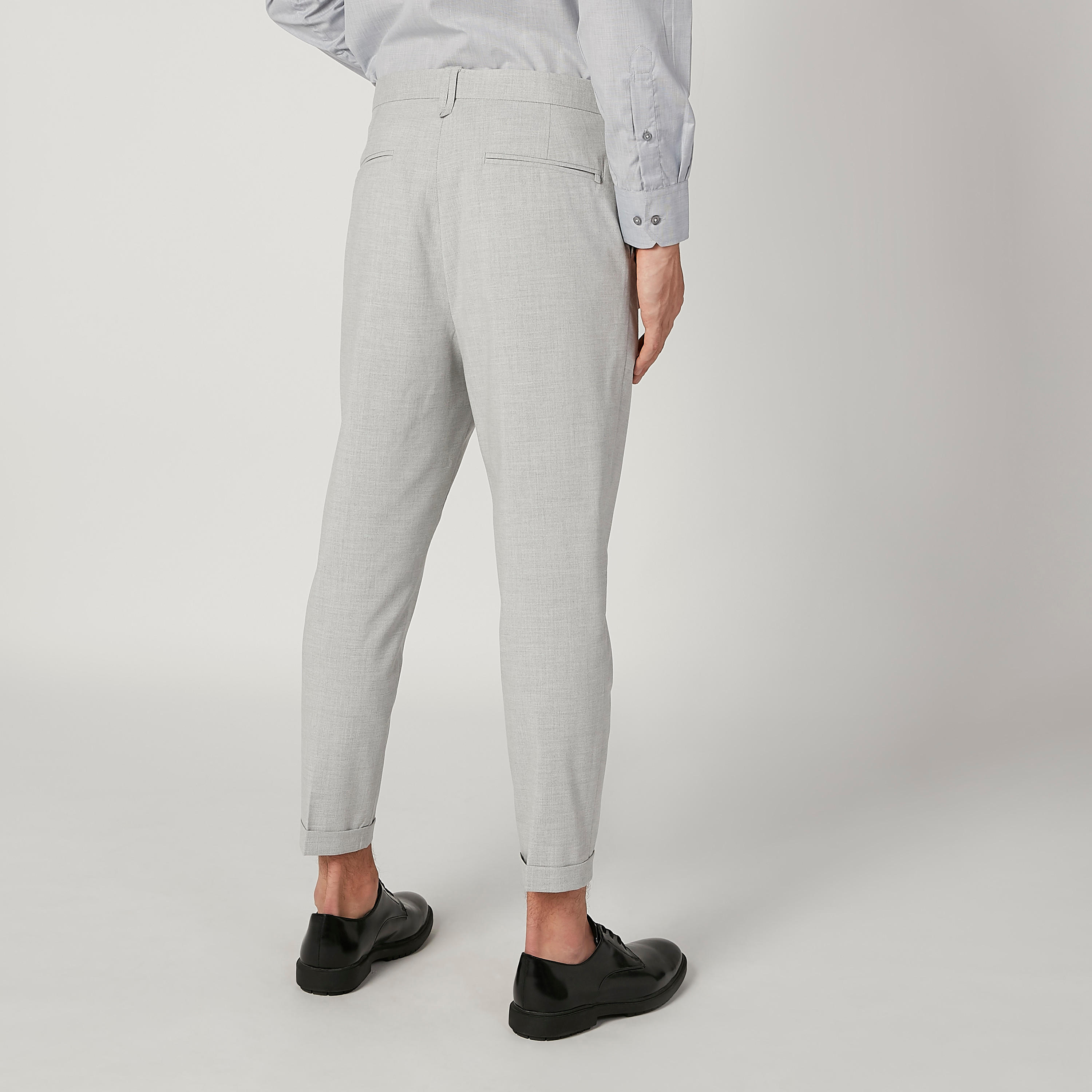 Sustainable Slim Fit Plain Mid Waist Trousers with Pockets-men-clothing-bottoms-trousersandchinos-trousers-image-4