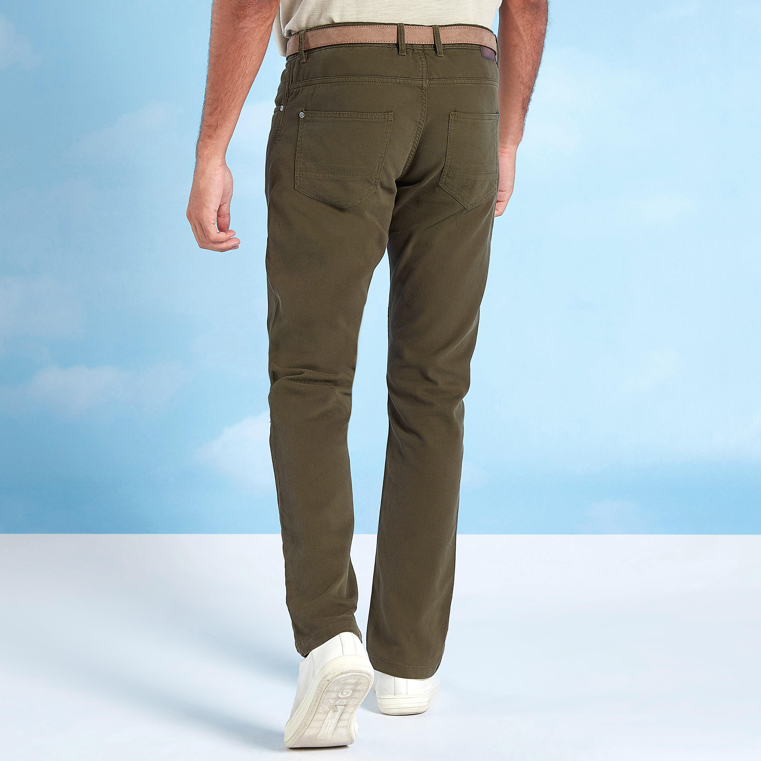 بنطلون طويل بارز الملمس بجيوب وحلقات للحزام-men-clothing-bottoms-trousersandchinos-trousers-image-4