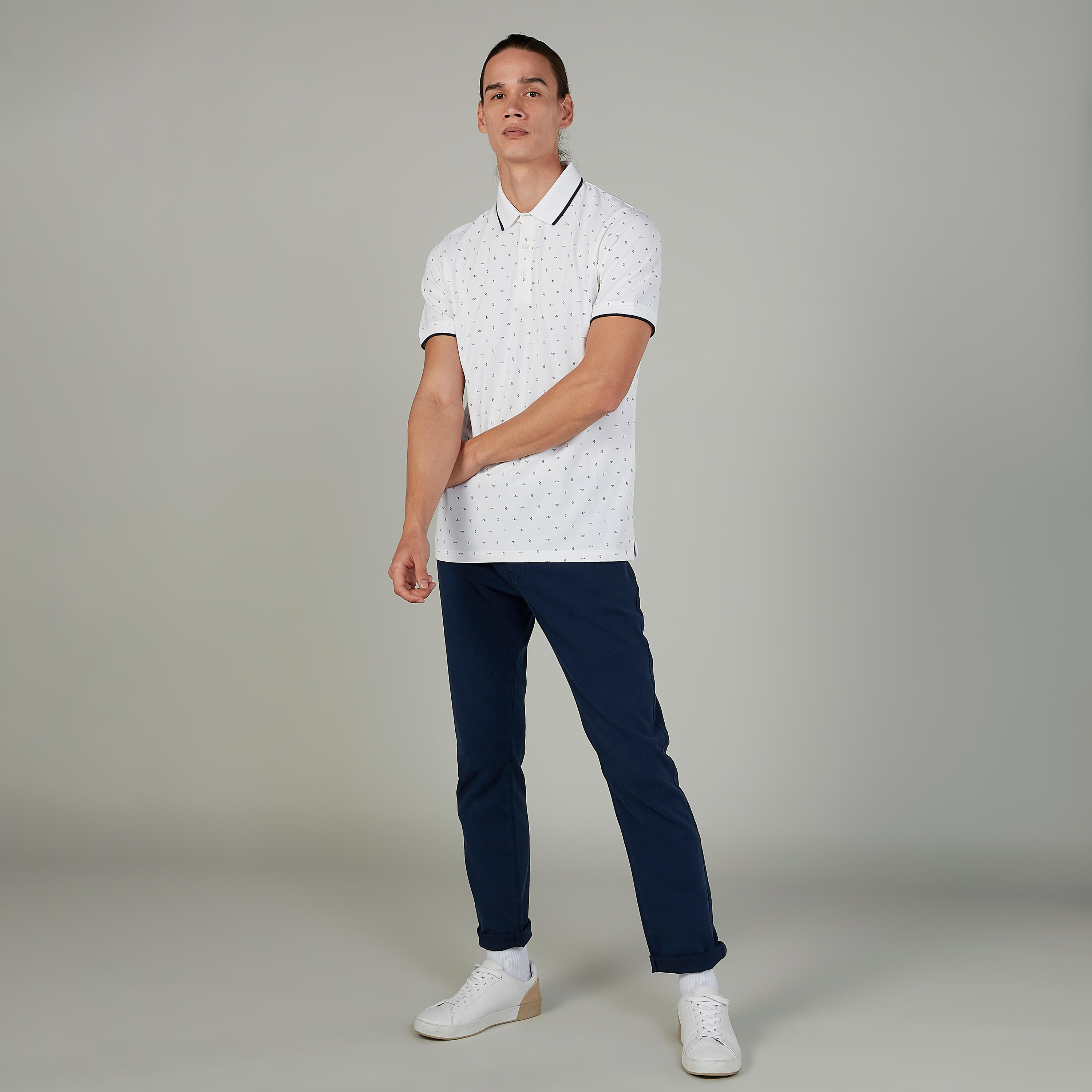 بنطال شينو سادة بجيوب وعروات حزام-men-clothing-bottoms-trousersandchinos-trousers-image-2