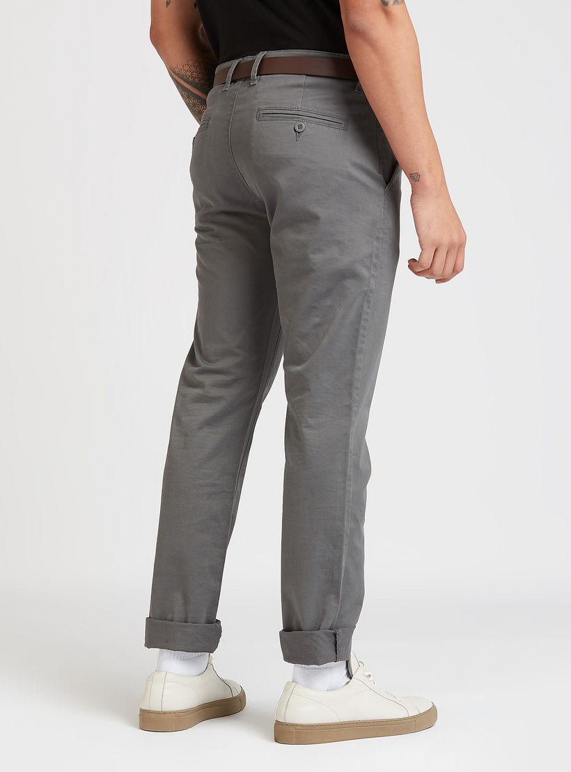 Full Length Solid Chinos with Pocket Detail and Belt Loops-men-clothing-bottoms-trousersandchinos-trousers-image-4