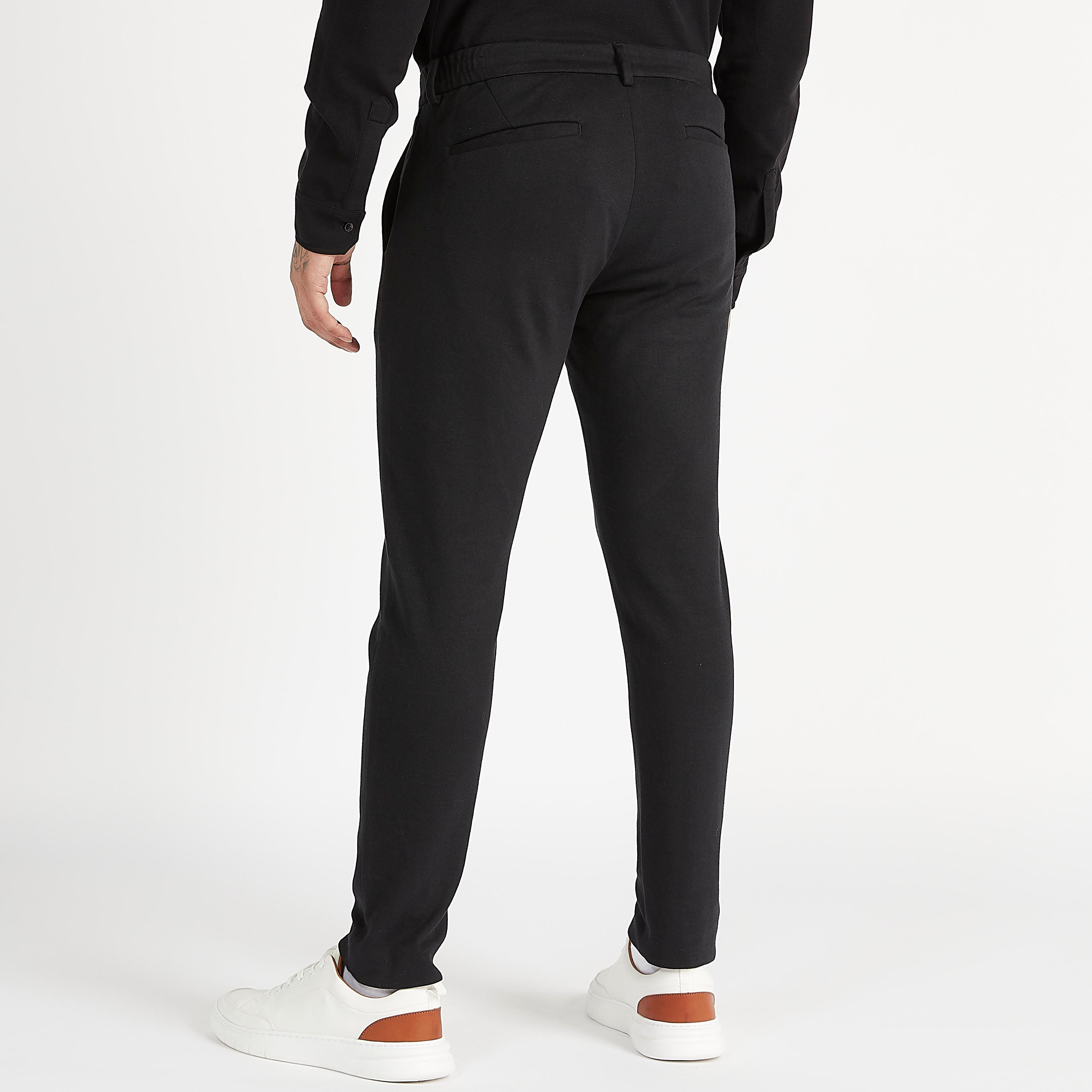 Sustainable Solid Mid-Rise Slim Fit Trousers with Pockets-men-clothing-bottoms-trousersandchinos-trousers-image-4