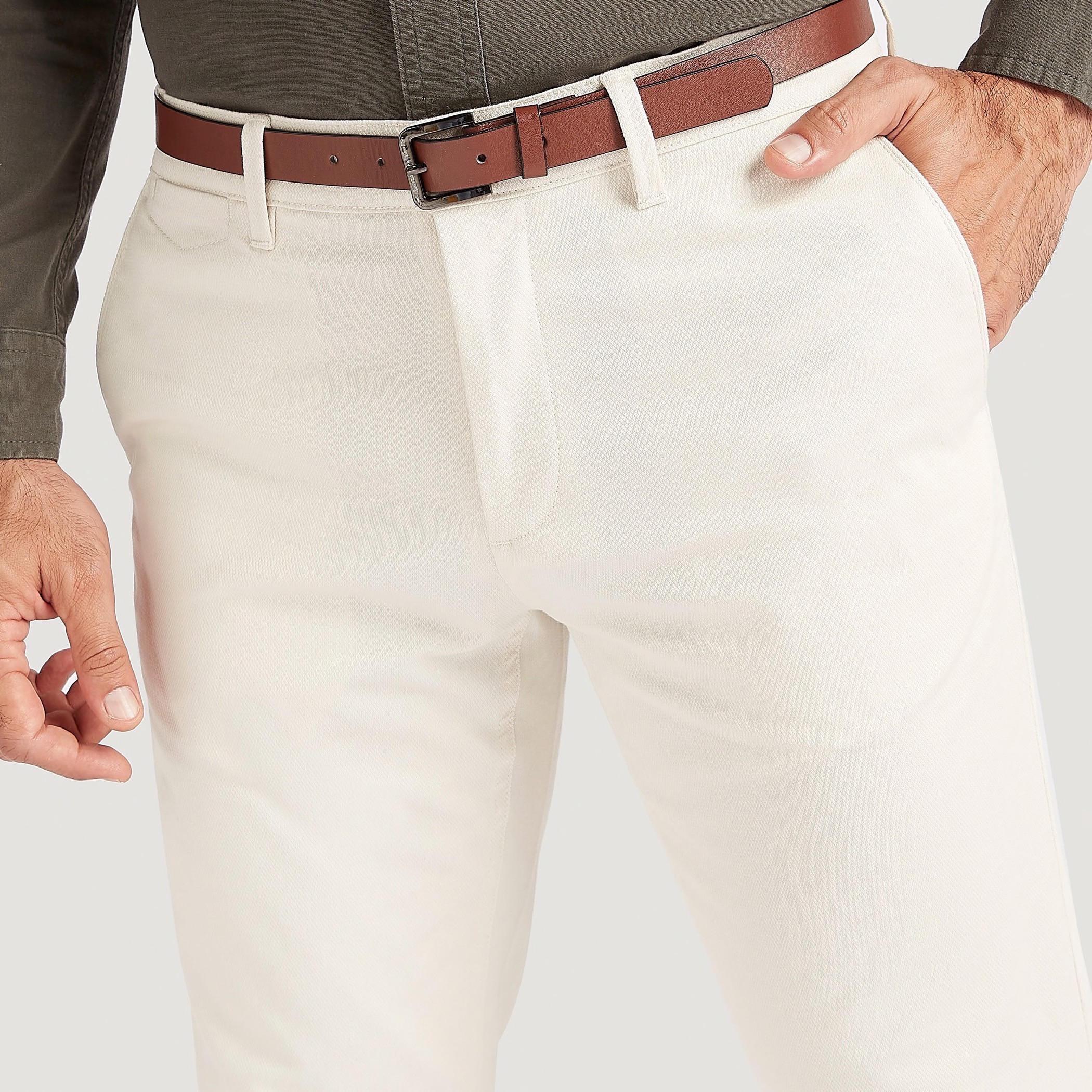 Solid Full Length Chinos with Belt and Pockets-men-clothing-bottoms-trousersandchinos-trousers-image-3
