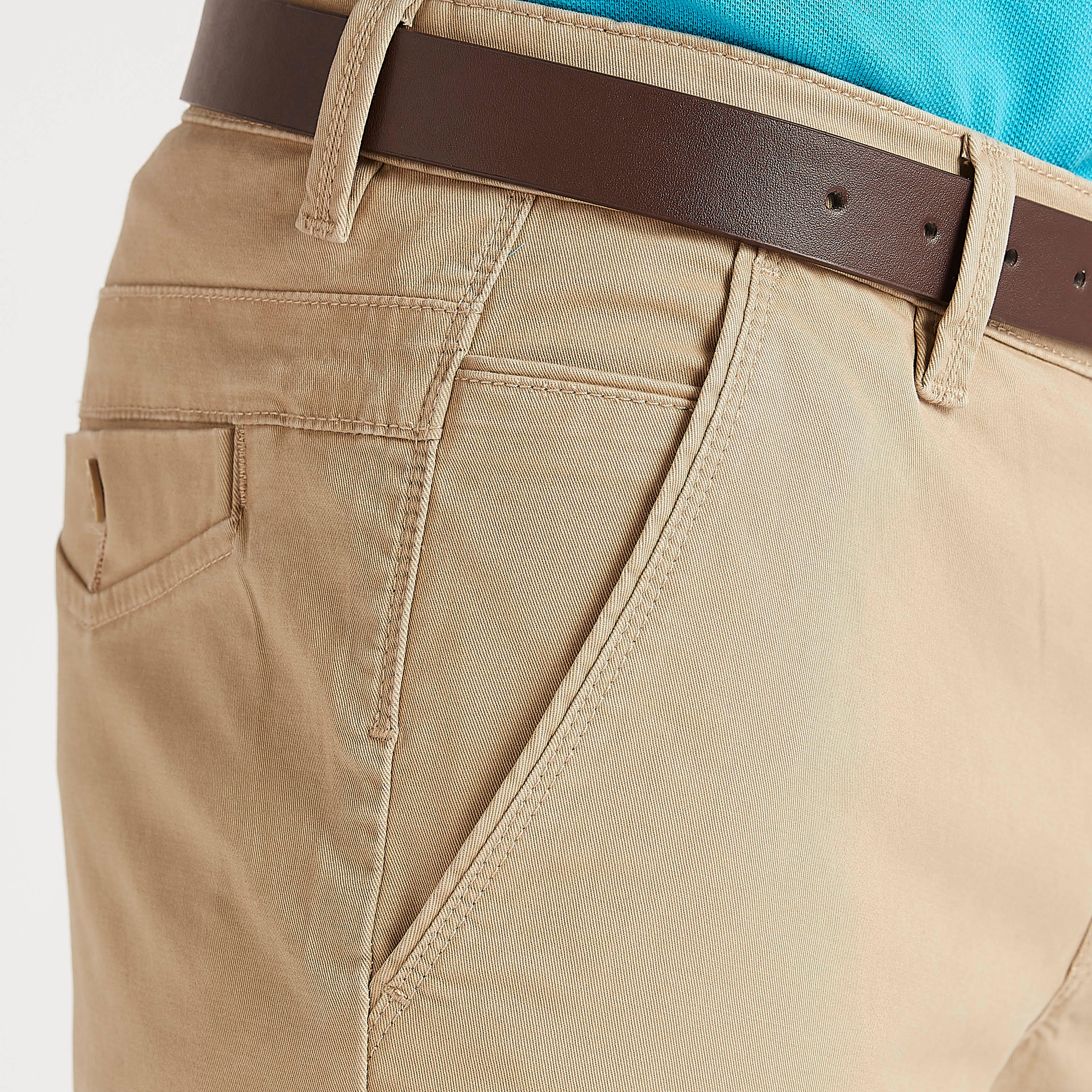 Solid Chino Pants with Button Closure and Pin Buckle Belt-men-clothing-bottoms-trousersandchinos-chinos-image-3