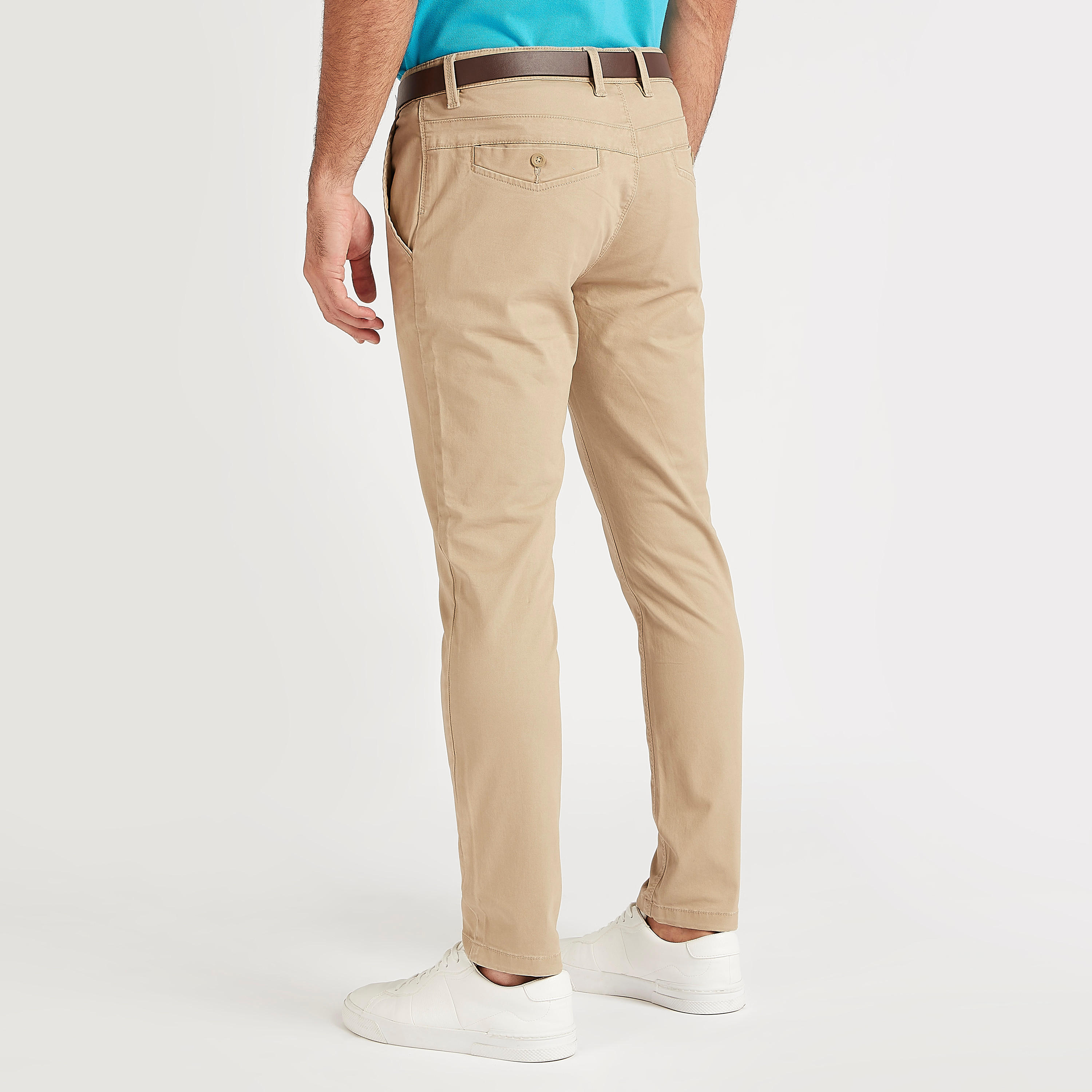 Solid Chino Pants with Button Closure and Pin Buckle Belt-men-clothing-bottoms-trousersandchinos-chinos-image-4