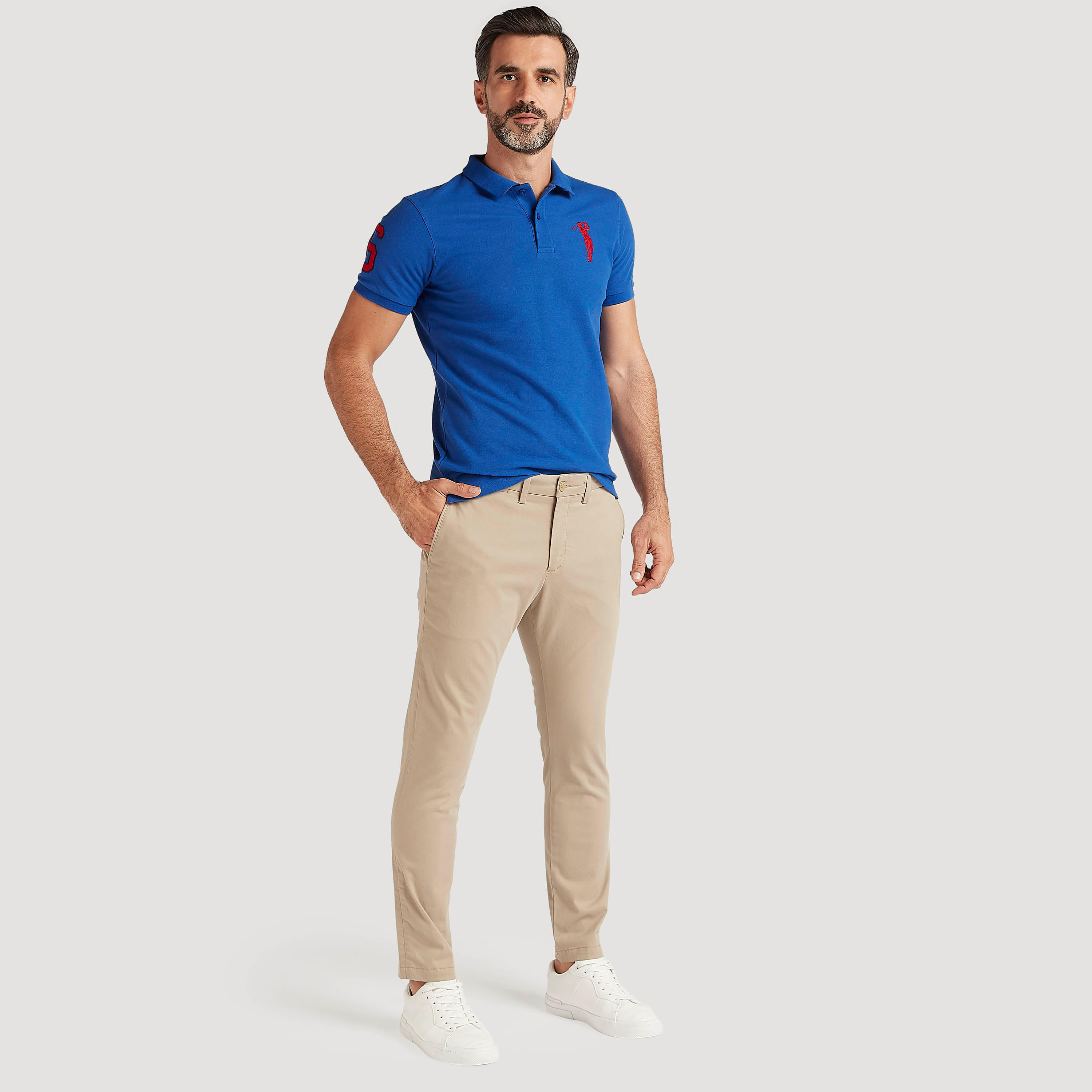 Solid Slim Fit Mid-Rise Chino Pants with Button Closure-men-clothing-bottoms-trousersandchinos-trousers-image-2
