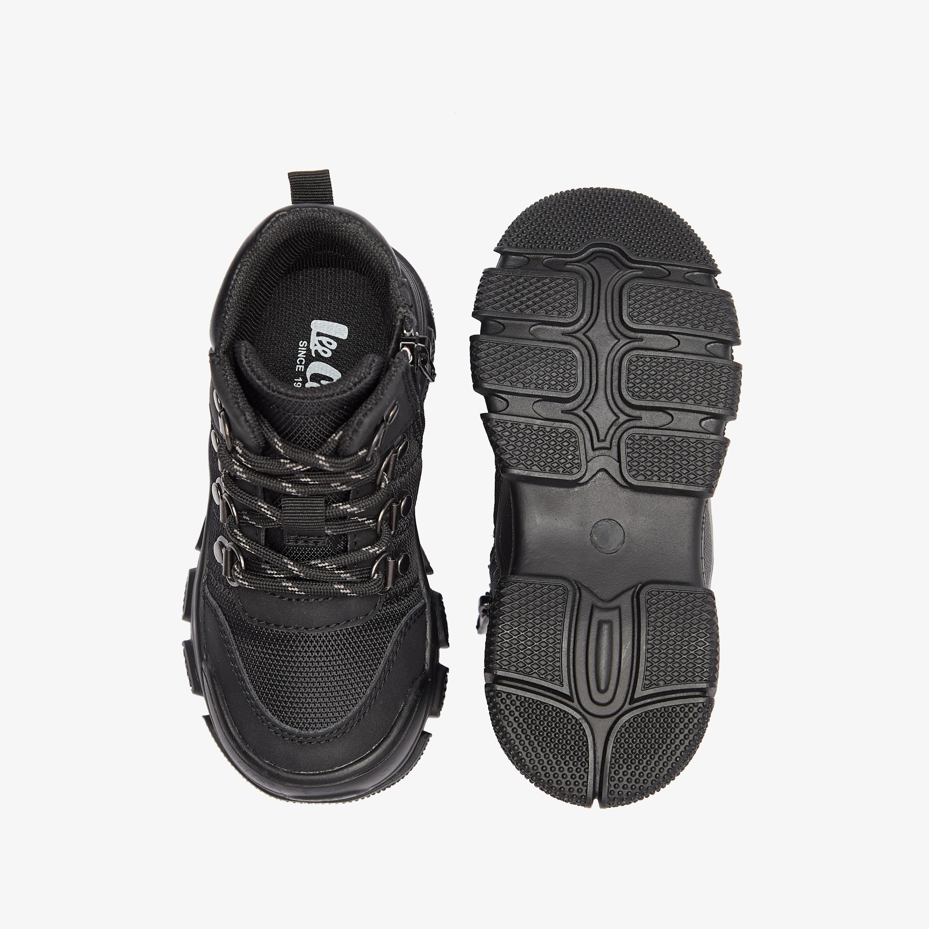 بوت بطول الكاحل بألواح وسحاب إغلاق للأولاد من لي كوبر-boys-shoes-boots-image-4