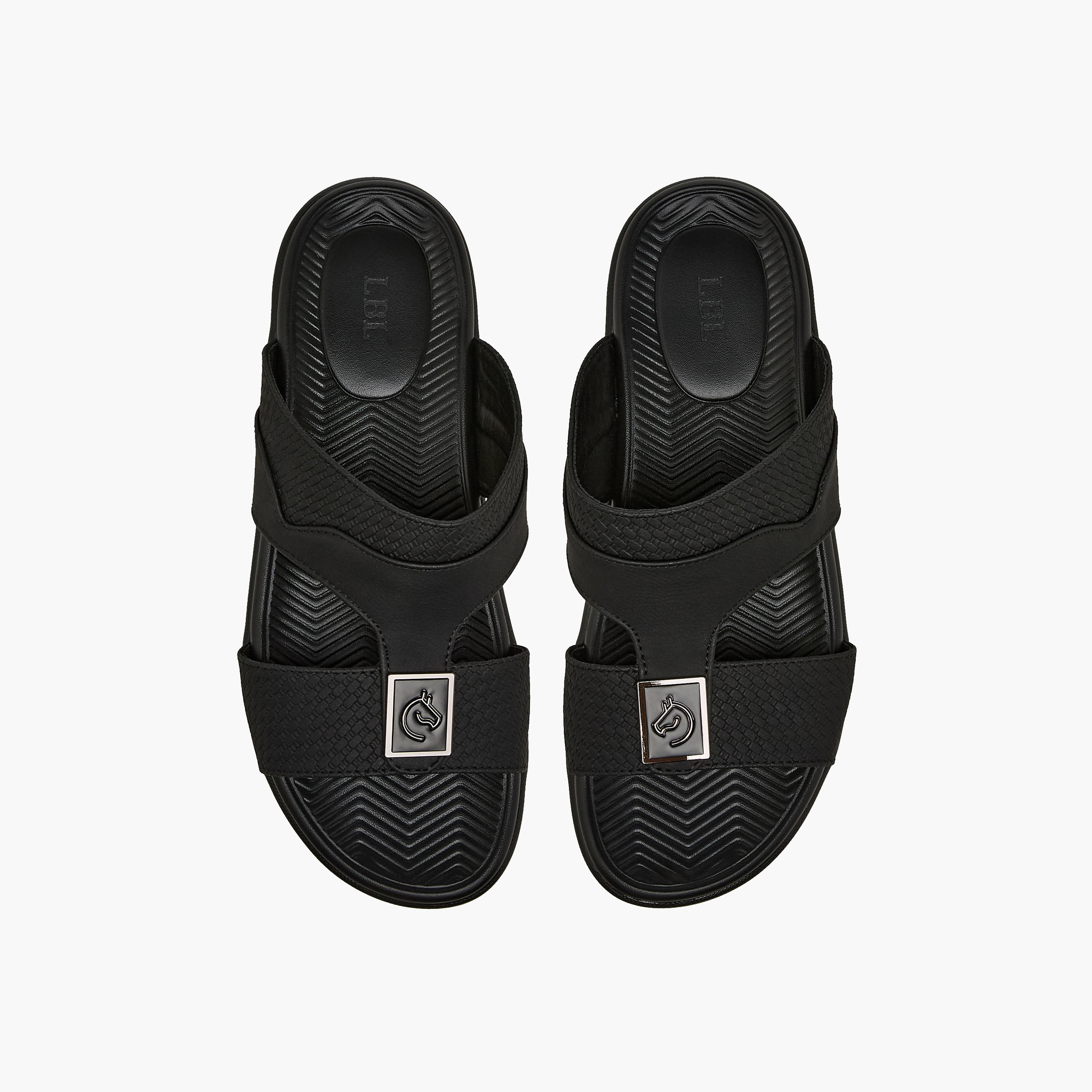 LBL by Shoexpress Men Textured Arabic Sandals-men-shoes-sandals-image-1