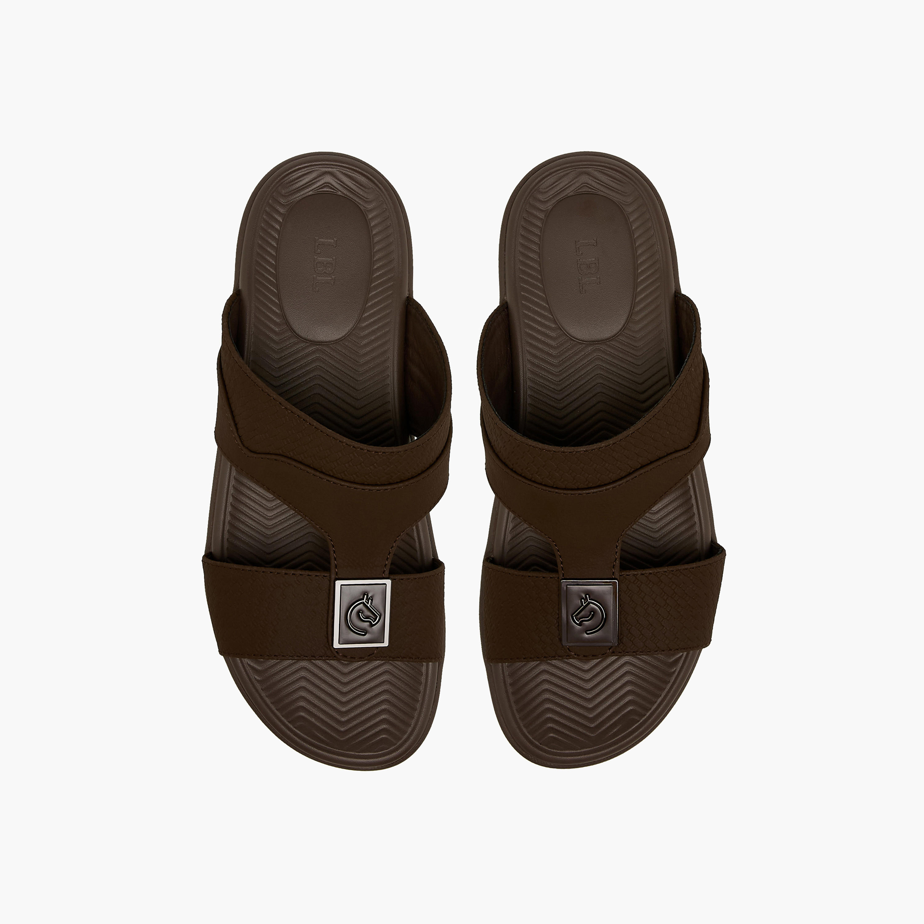 LBL by Shoexpress Men Textured Arabic Sandals-men-shoes-sandals-image-1