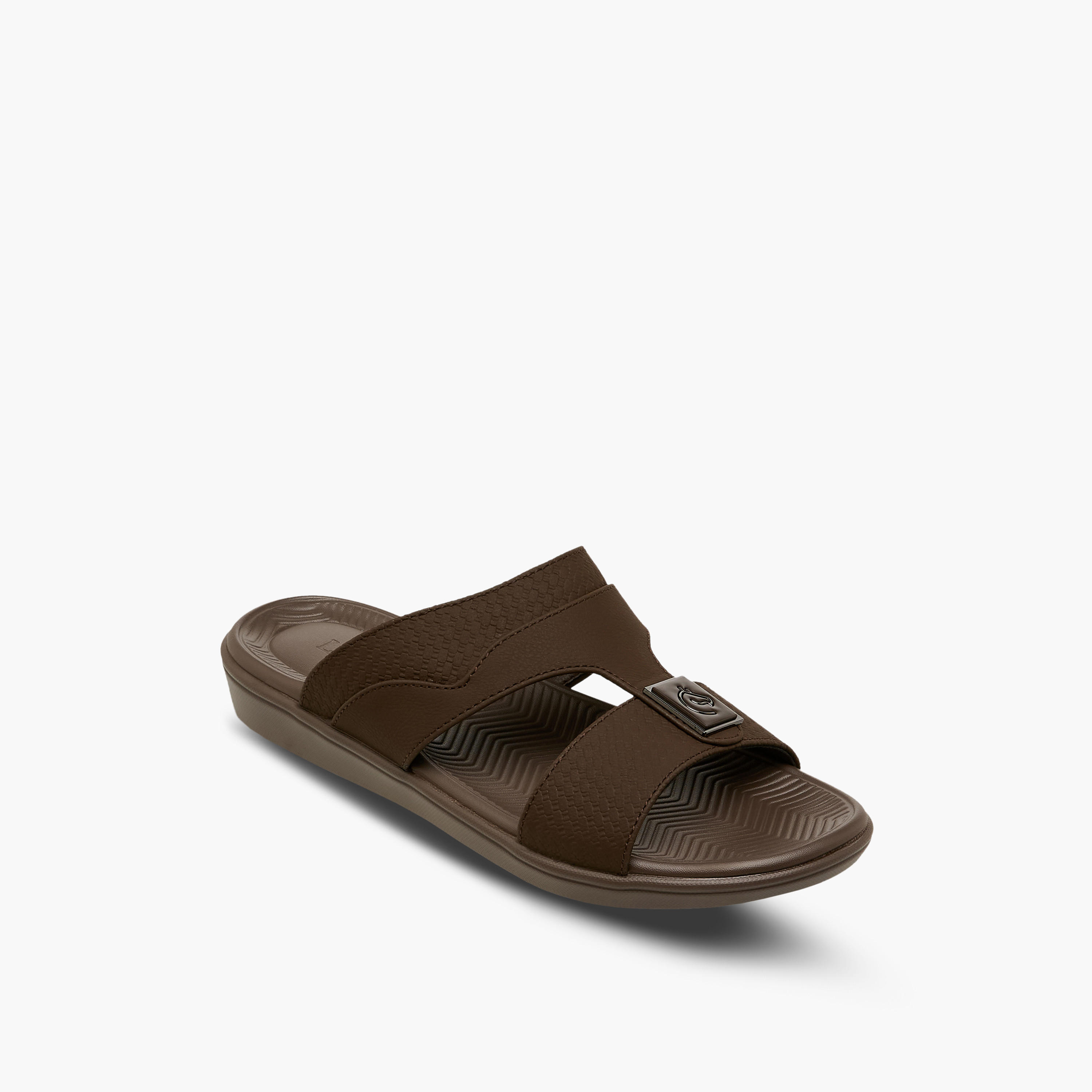 LBL by Shoexpress Men Textured Arabic Sandals-men-shoes-sandals-image-2