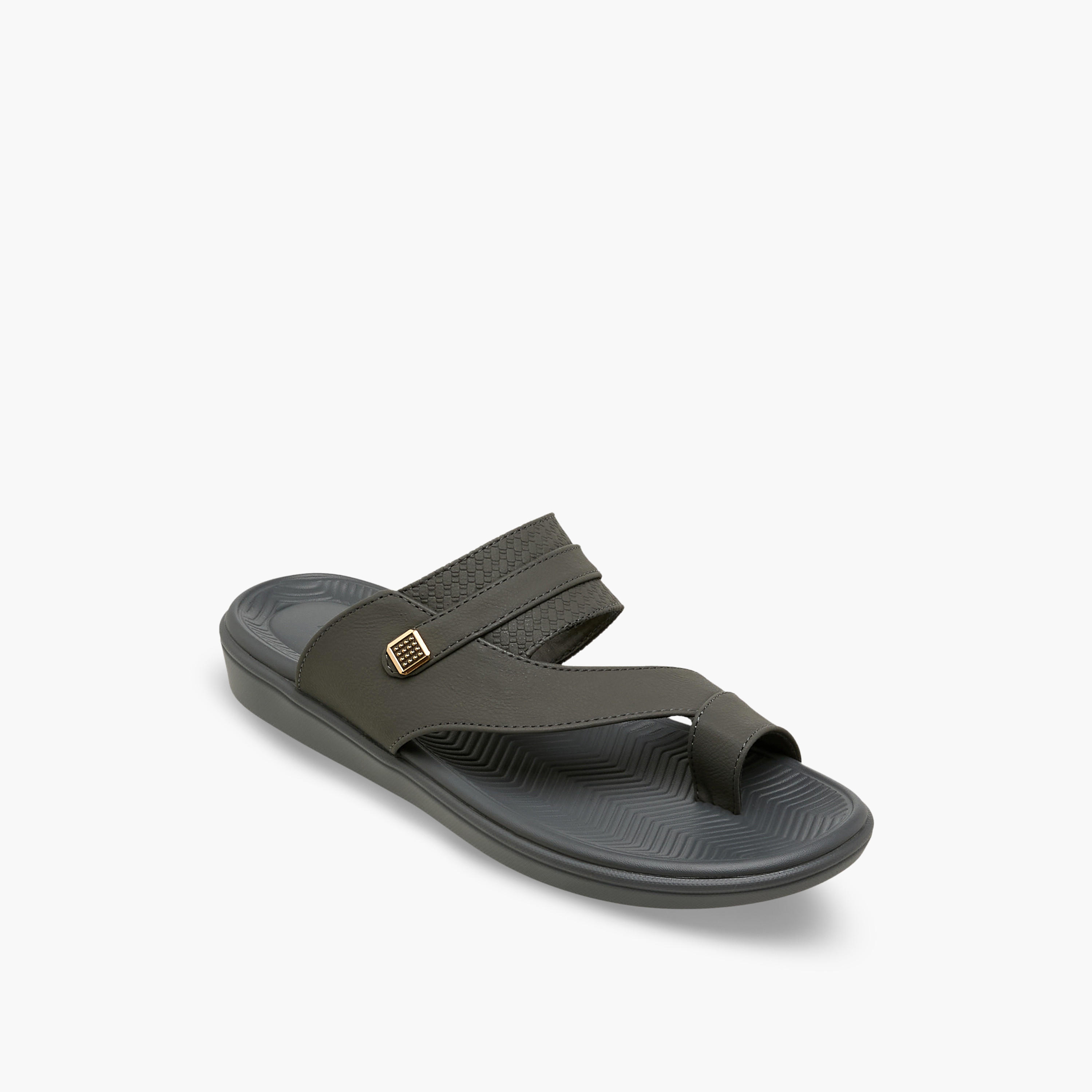 LBL by Shoexpress Men Textured Arabic Sandals-men-shoes-sandals-image-2